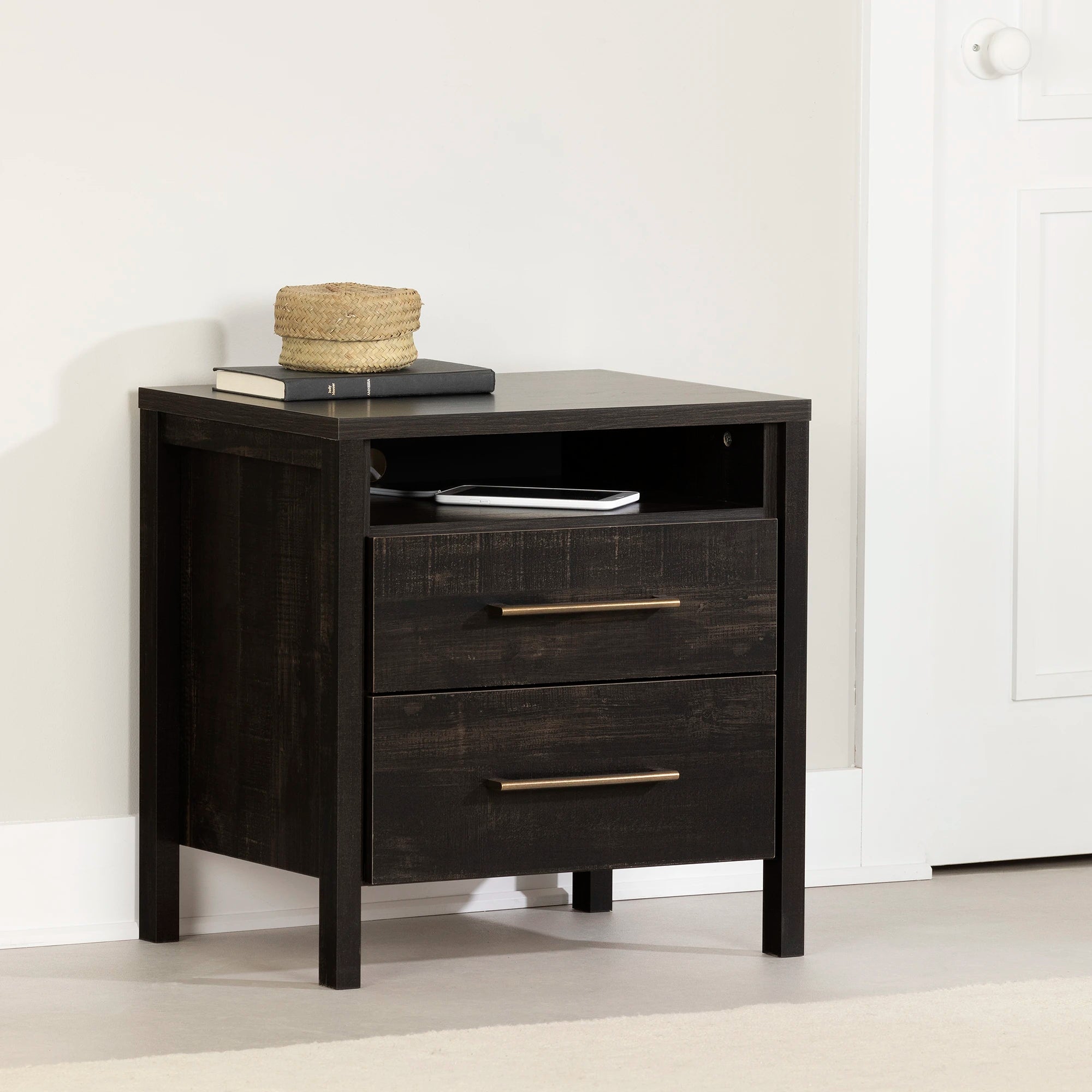 2-Drawer Nightstand - Gravity