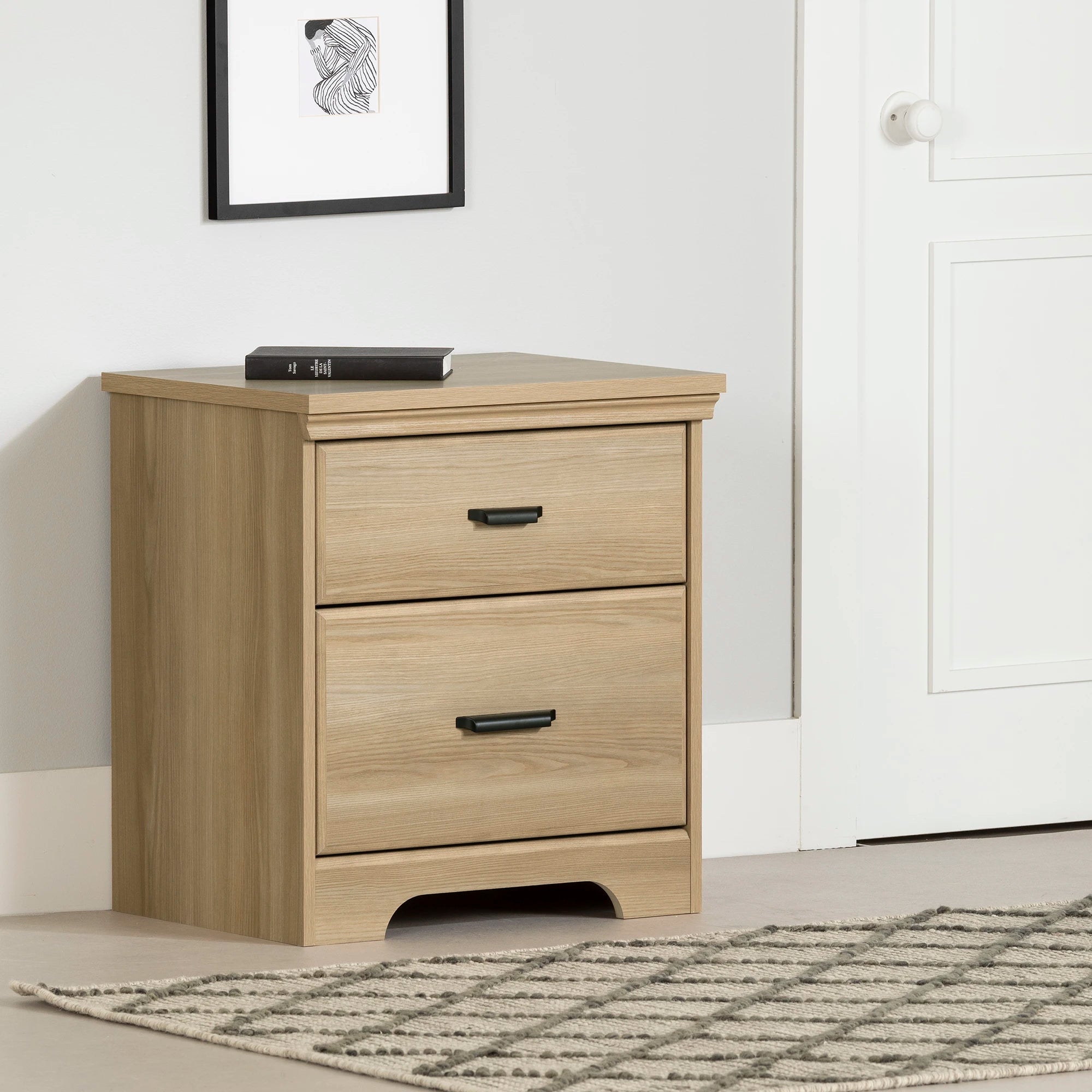 2-Drawer Nightstand - Versa