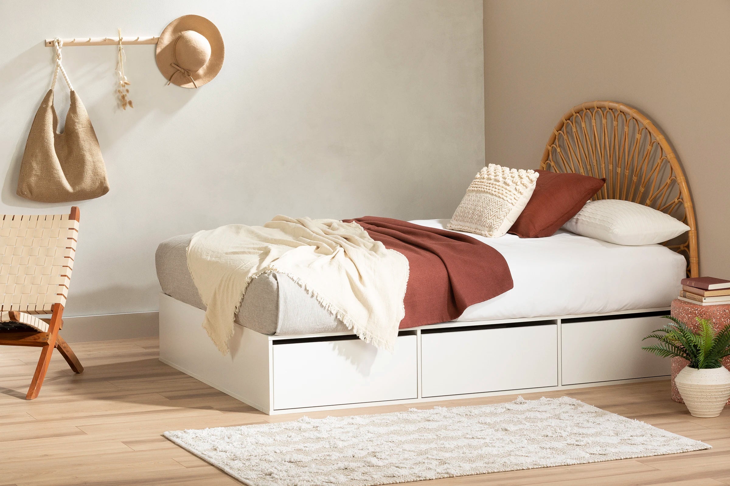 6-Drawer Platform bed – Fusion