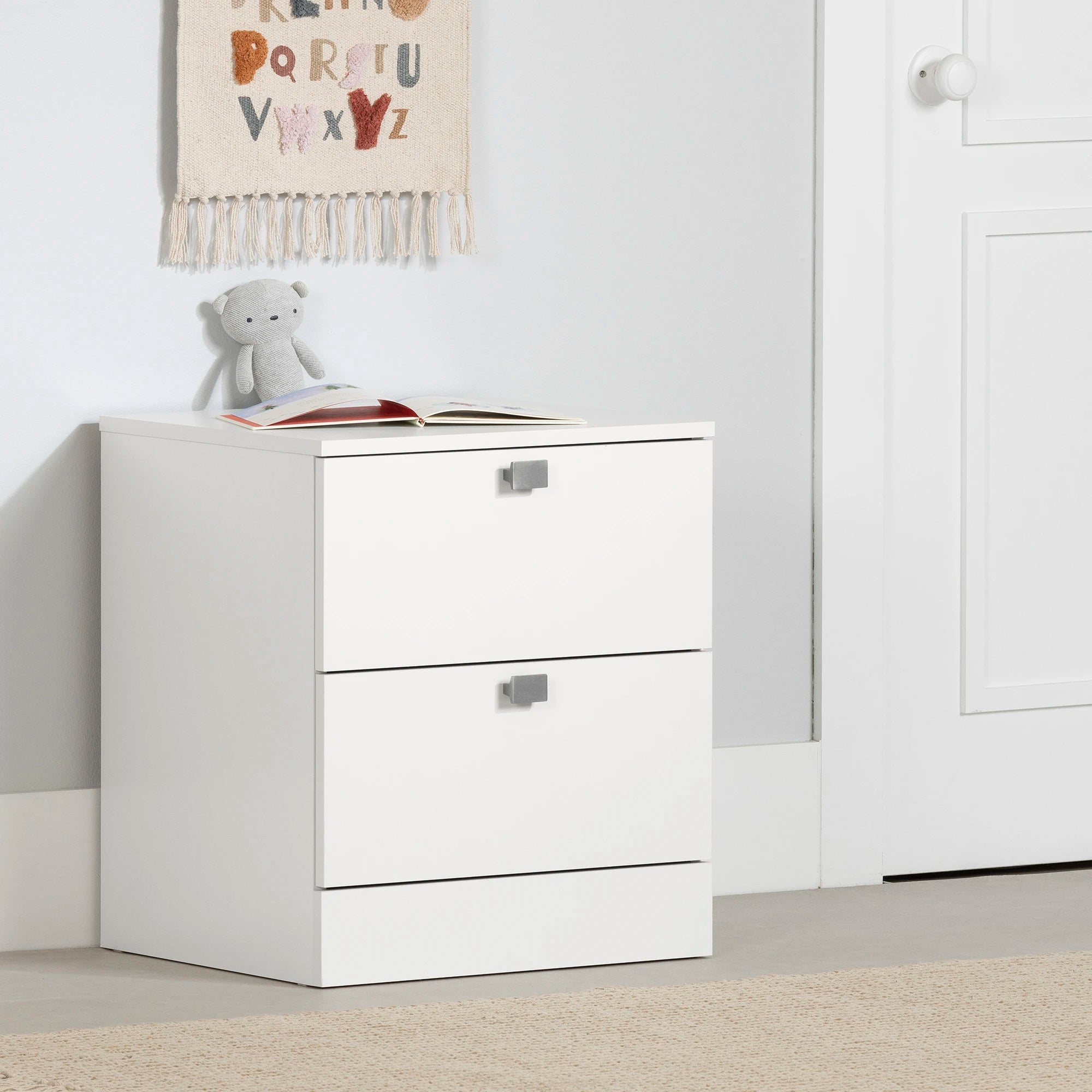 2-Drawer Nightstand - Spark