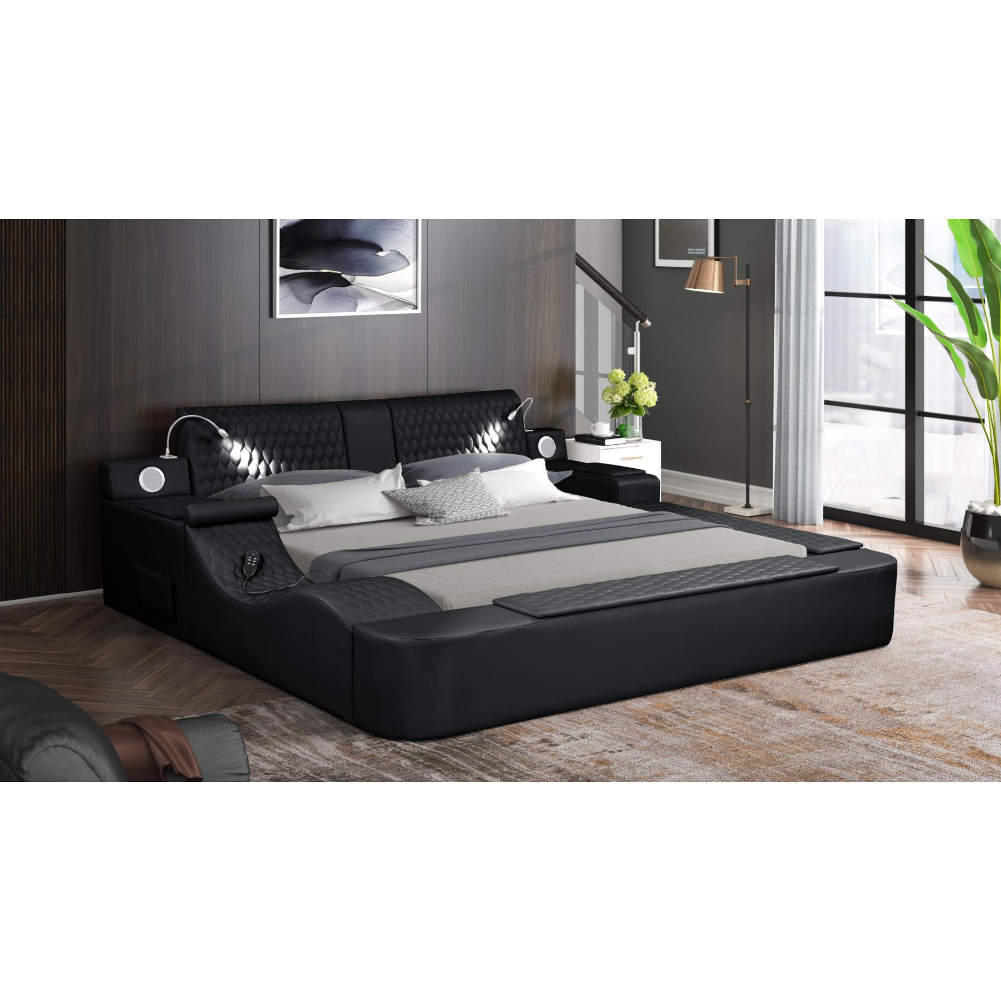 Queen Bed – Velvet Bed ZOYA