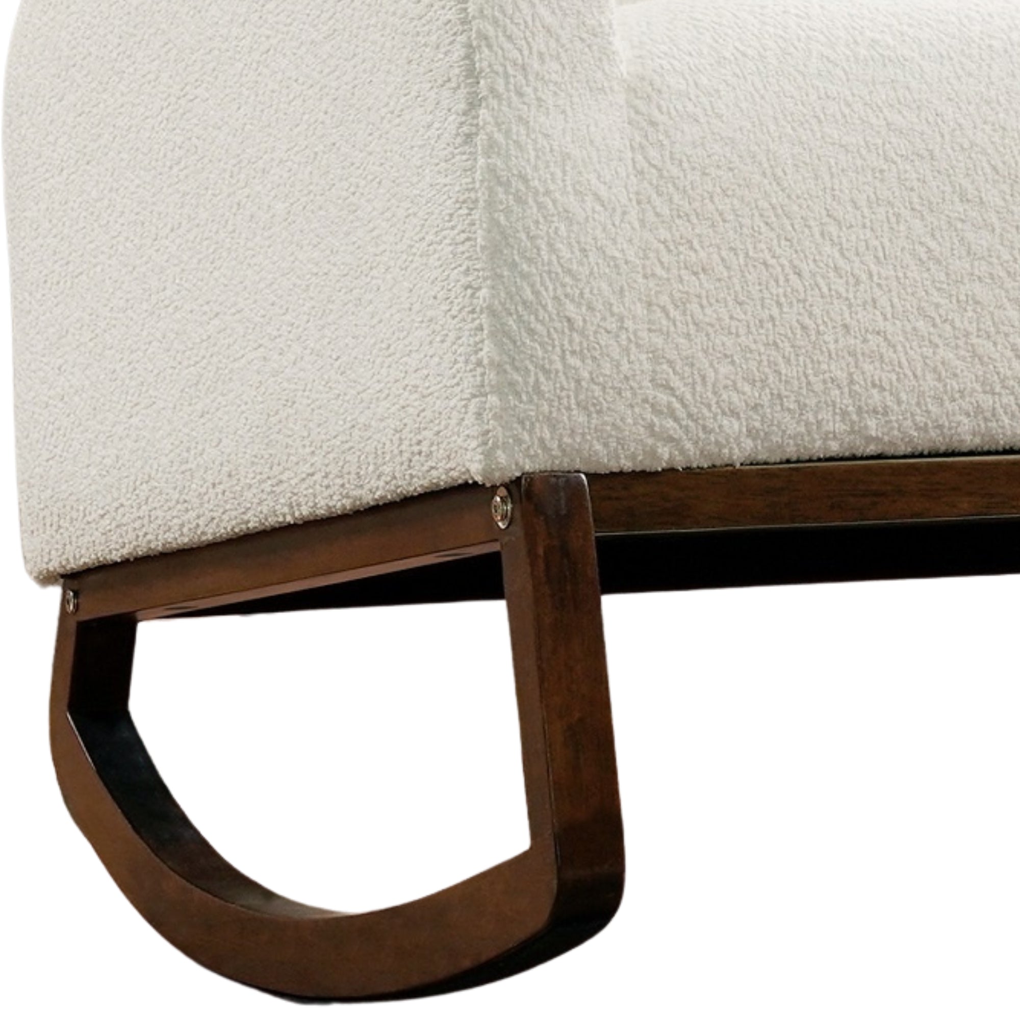 Boucano chaise bercante beige - 3