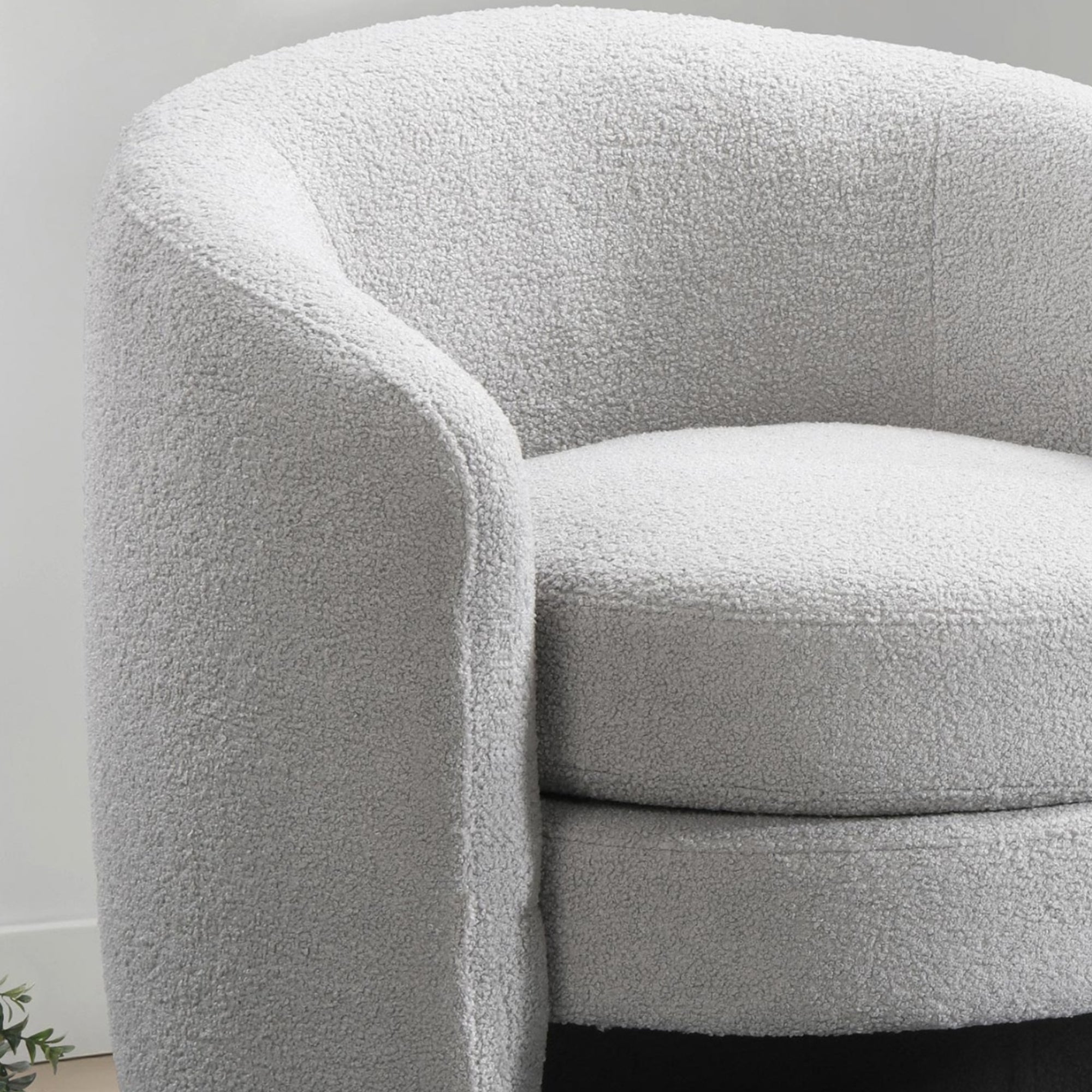 Teddaro chaise baril gris - 2