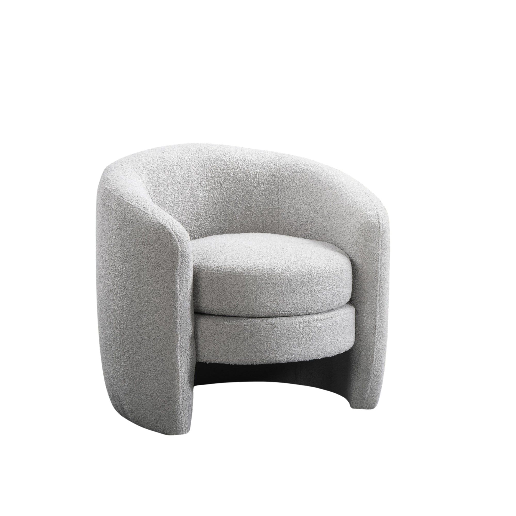 Teddaro chaise baril gris - 4