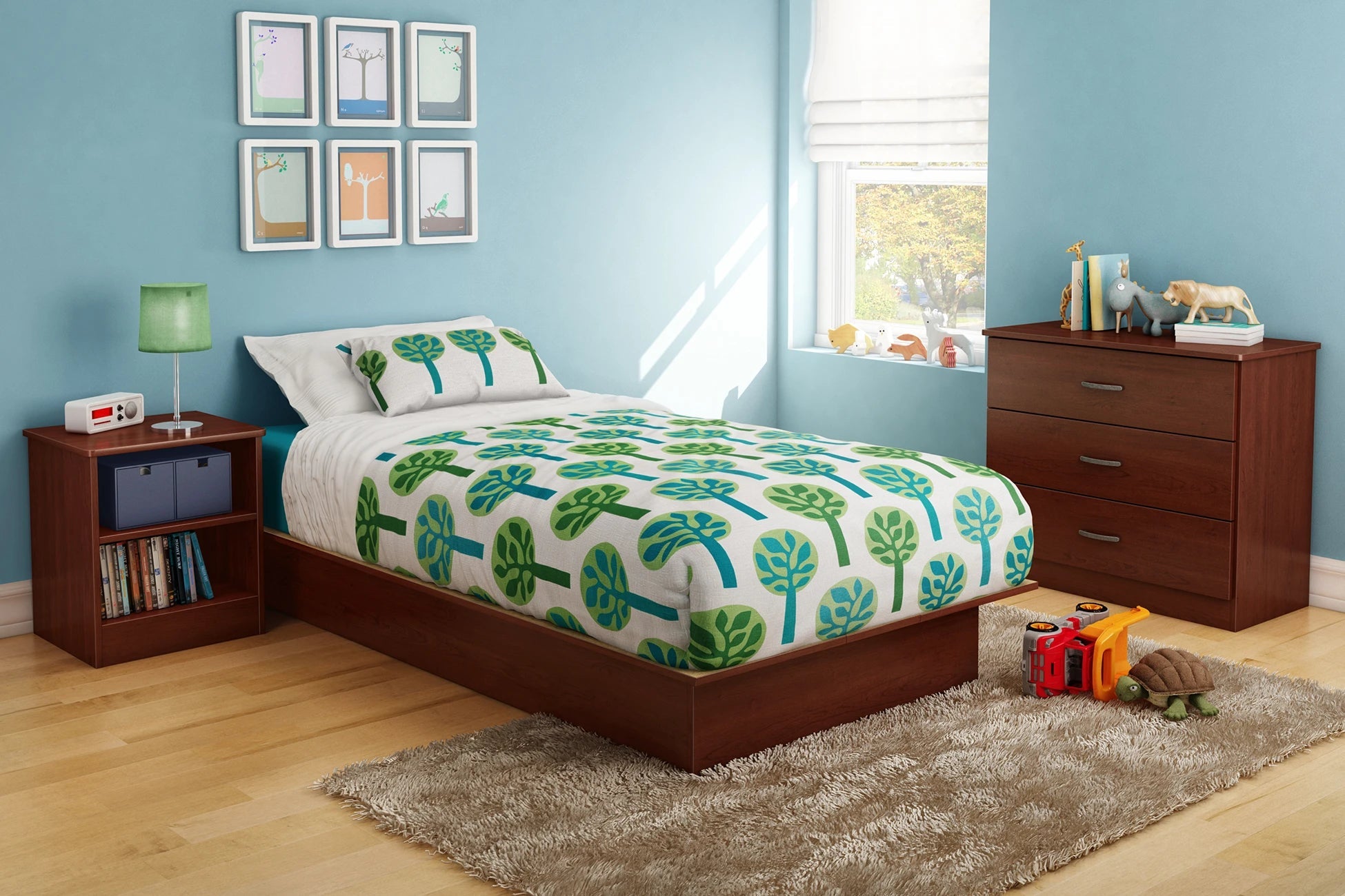 Platform Bed - Modern Design - Libra