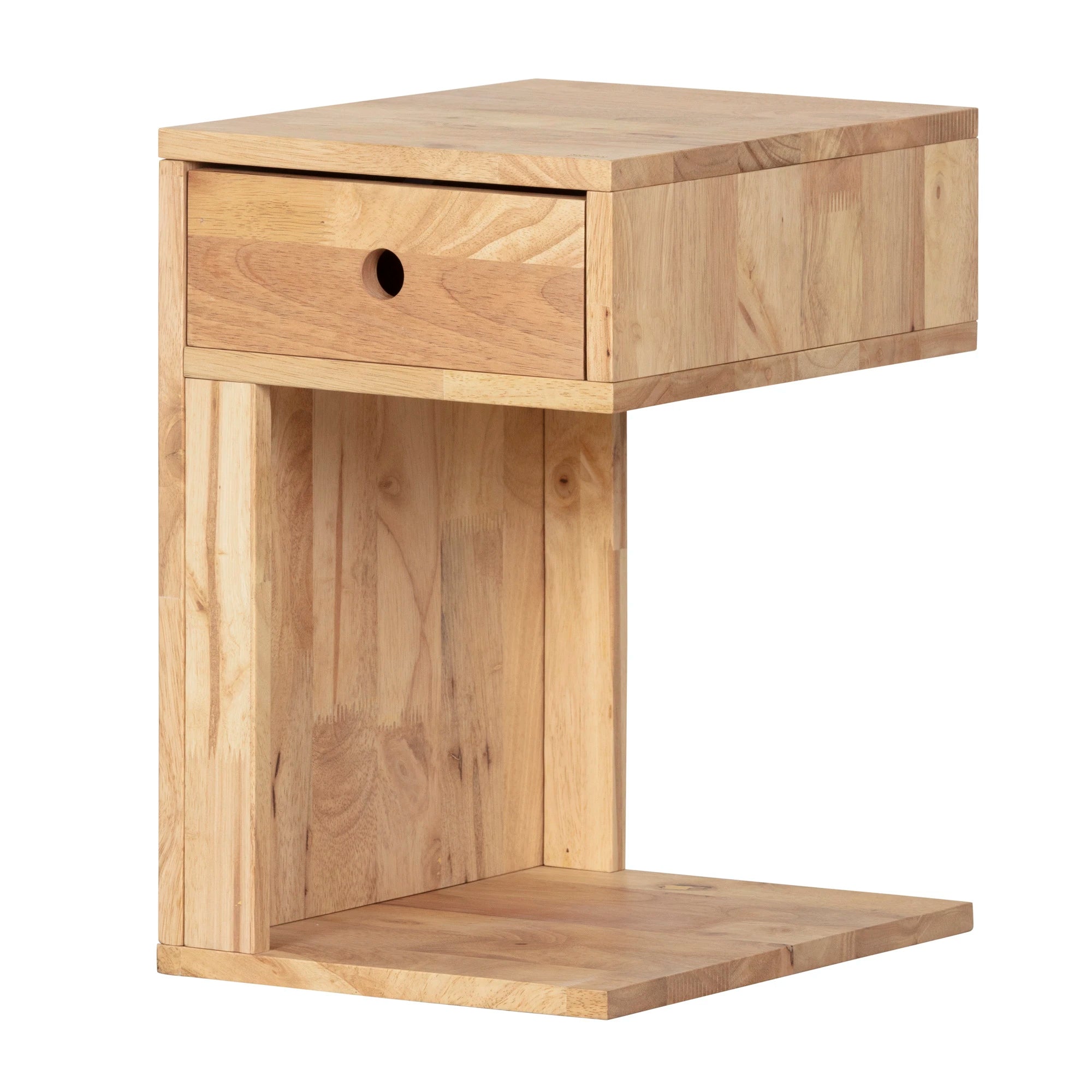 Solid Wood 1-Drawer End Table - Kodali