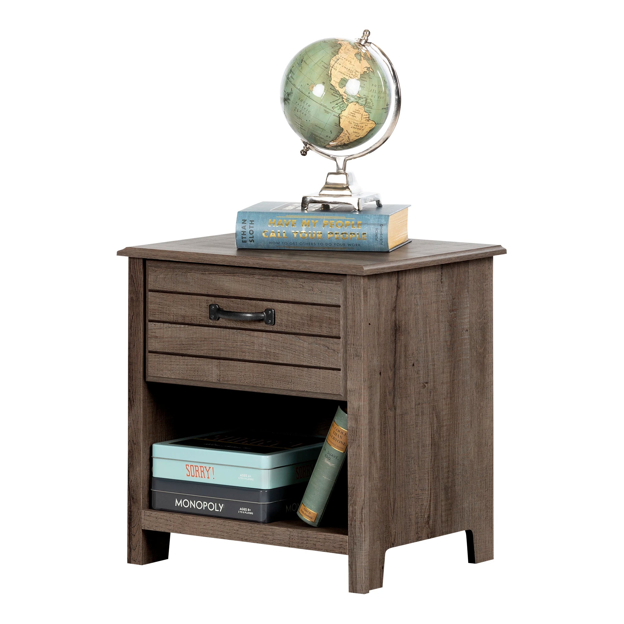 1-Drawer Nightstand - End Table with Storage - Ulysses