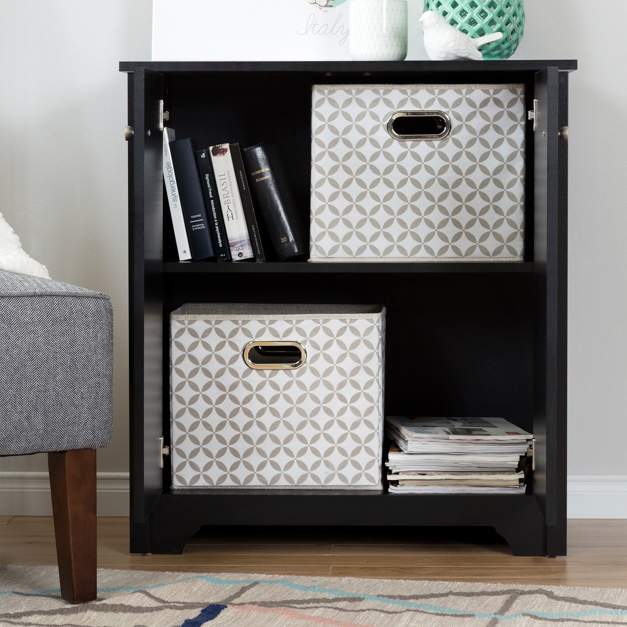 Small 2-Door Storage Cabinet - Vito