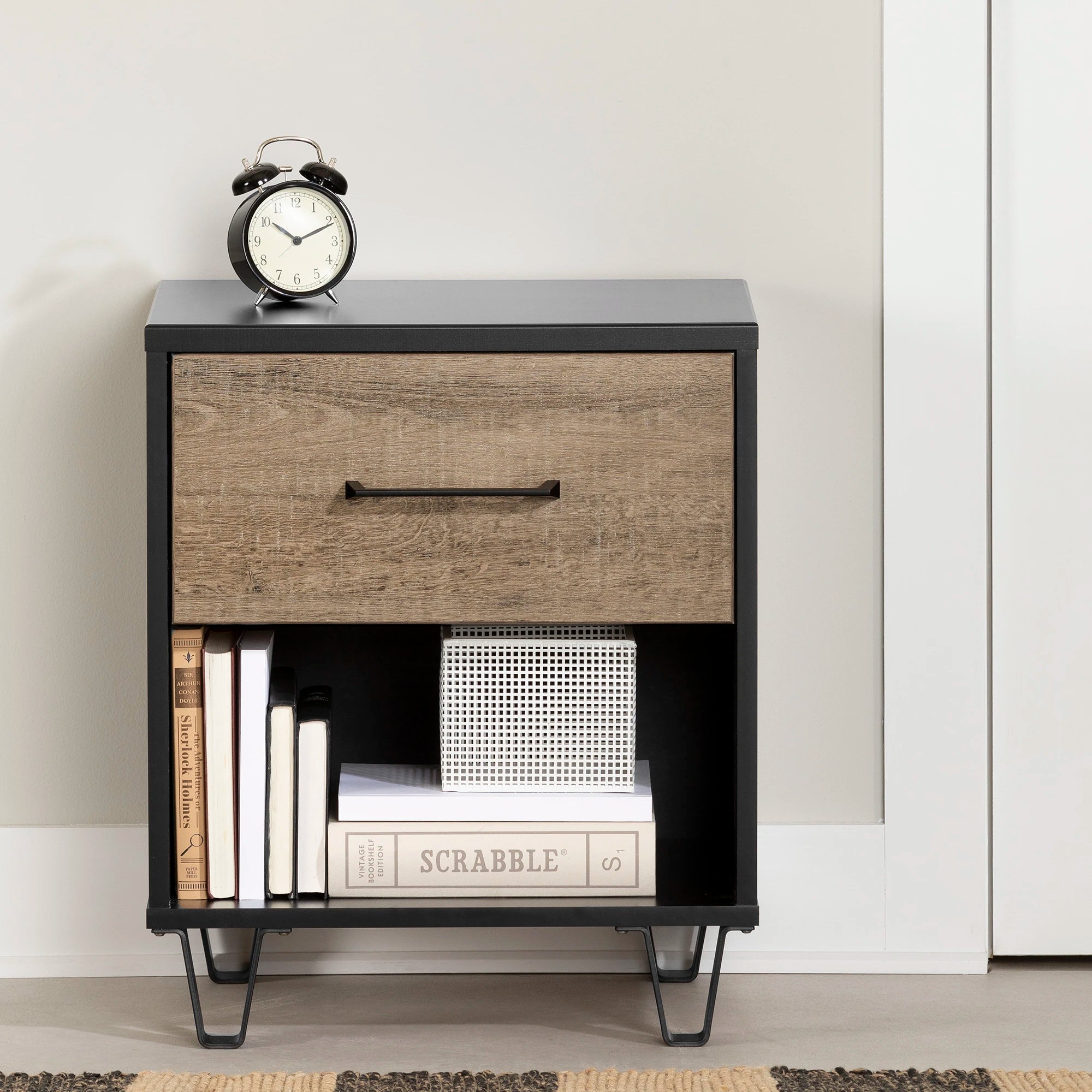 1-Drawer Nightstand - Arlen