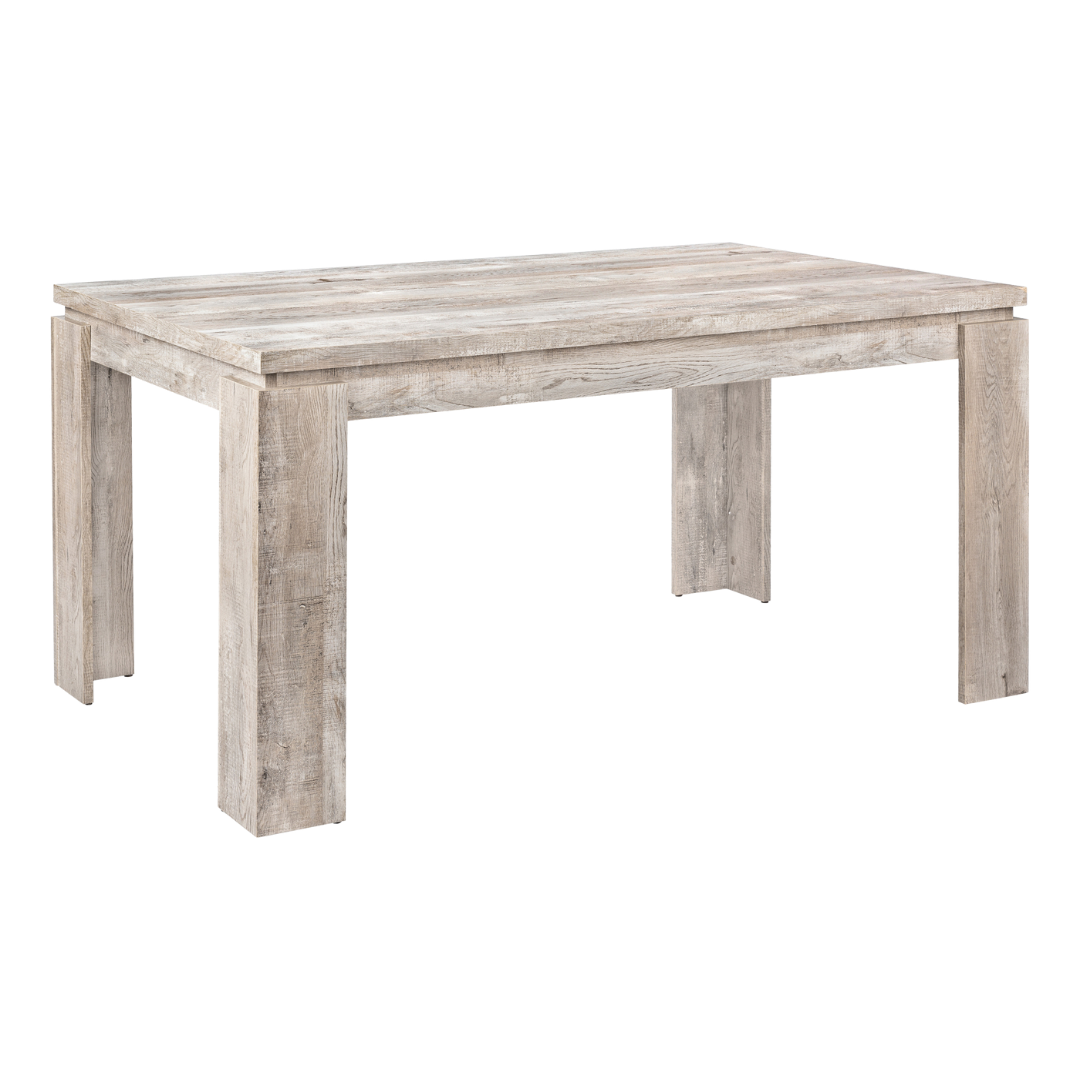 Taurust – Dining Table – Taupe Reclaimed Wood Look