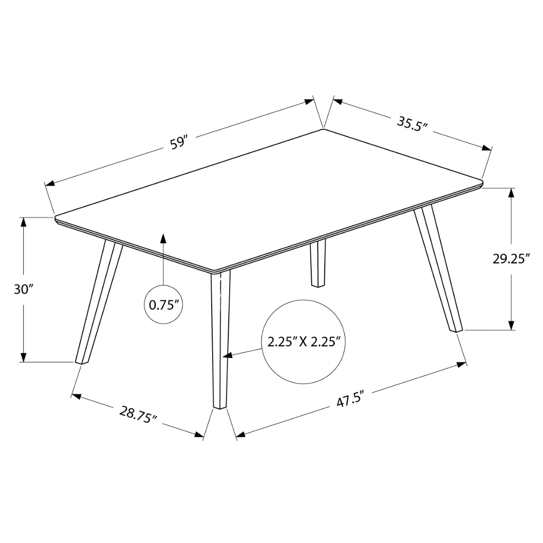 Norvex – Dining Table – Walnut Veneer