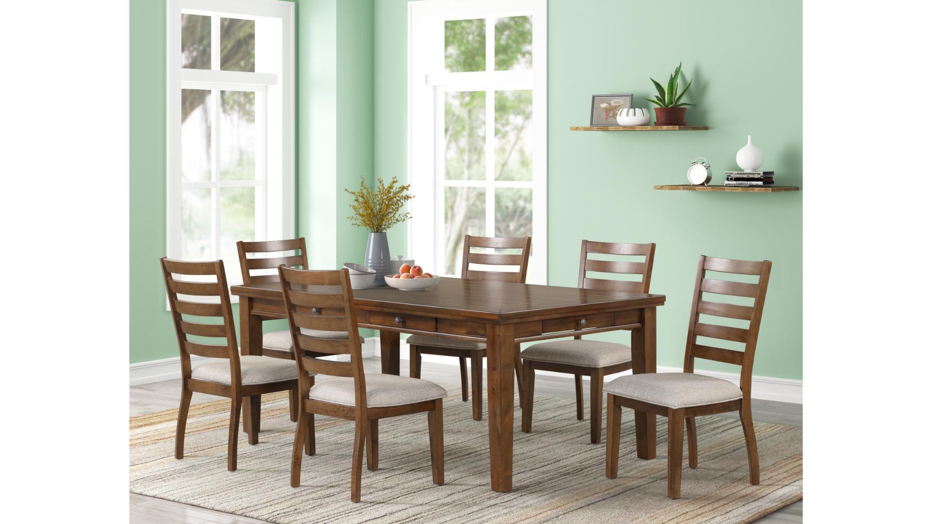 LILLY DINING SET 7PCS - WITHOUT SERVER