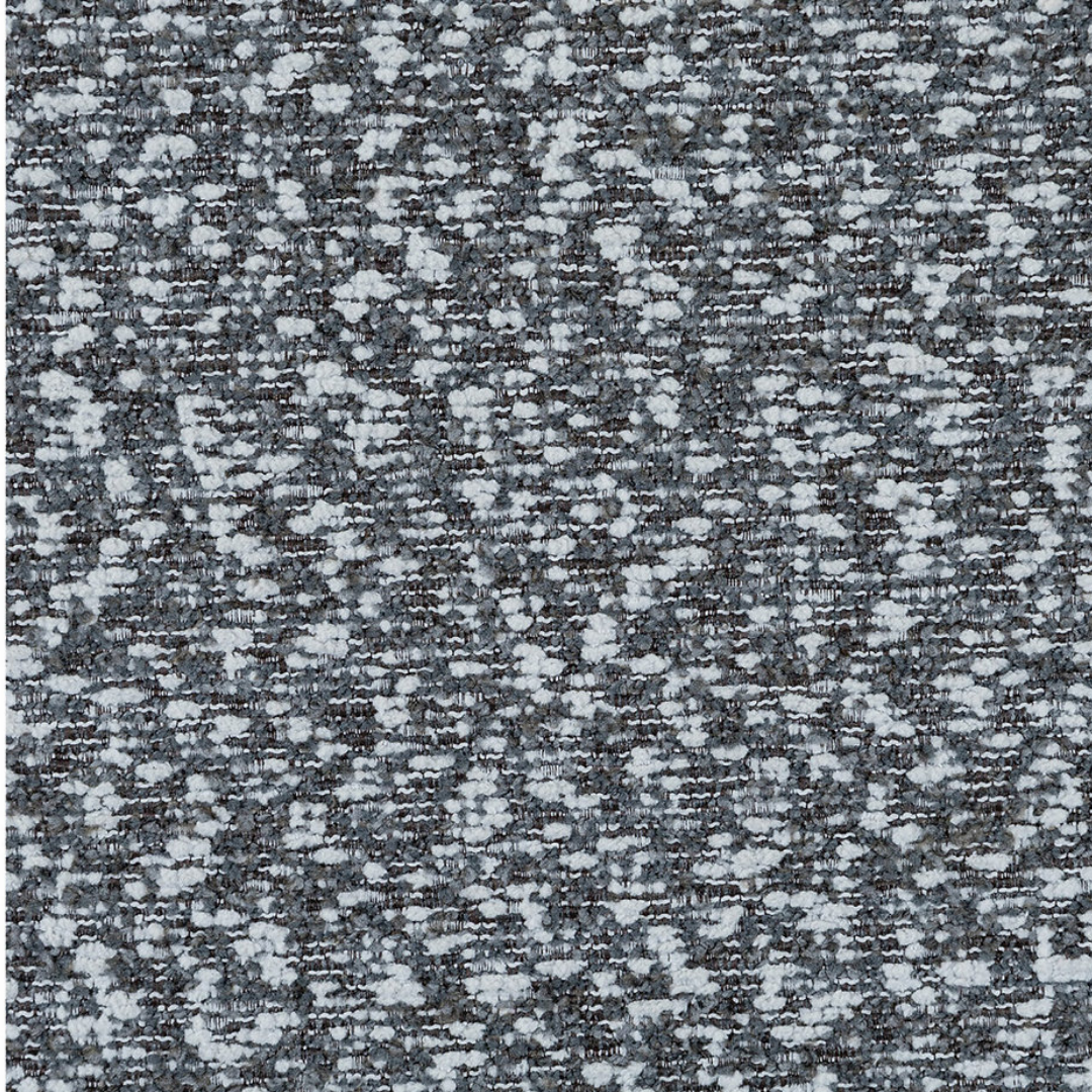 Forma – Ensemble de salle à manger – Aspect marbre gris / Tissu gris