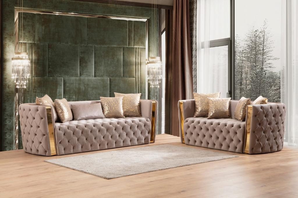 NAOMI SOFA SET FABRIC