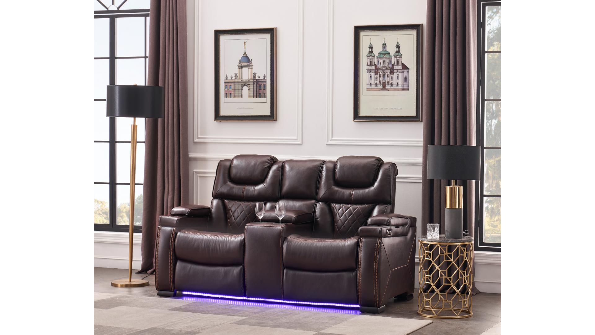 Lexus - Recliner Sofa Leather Set