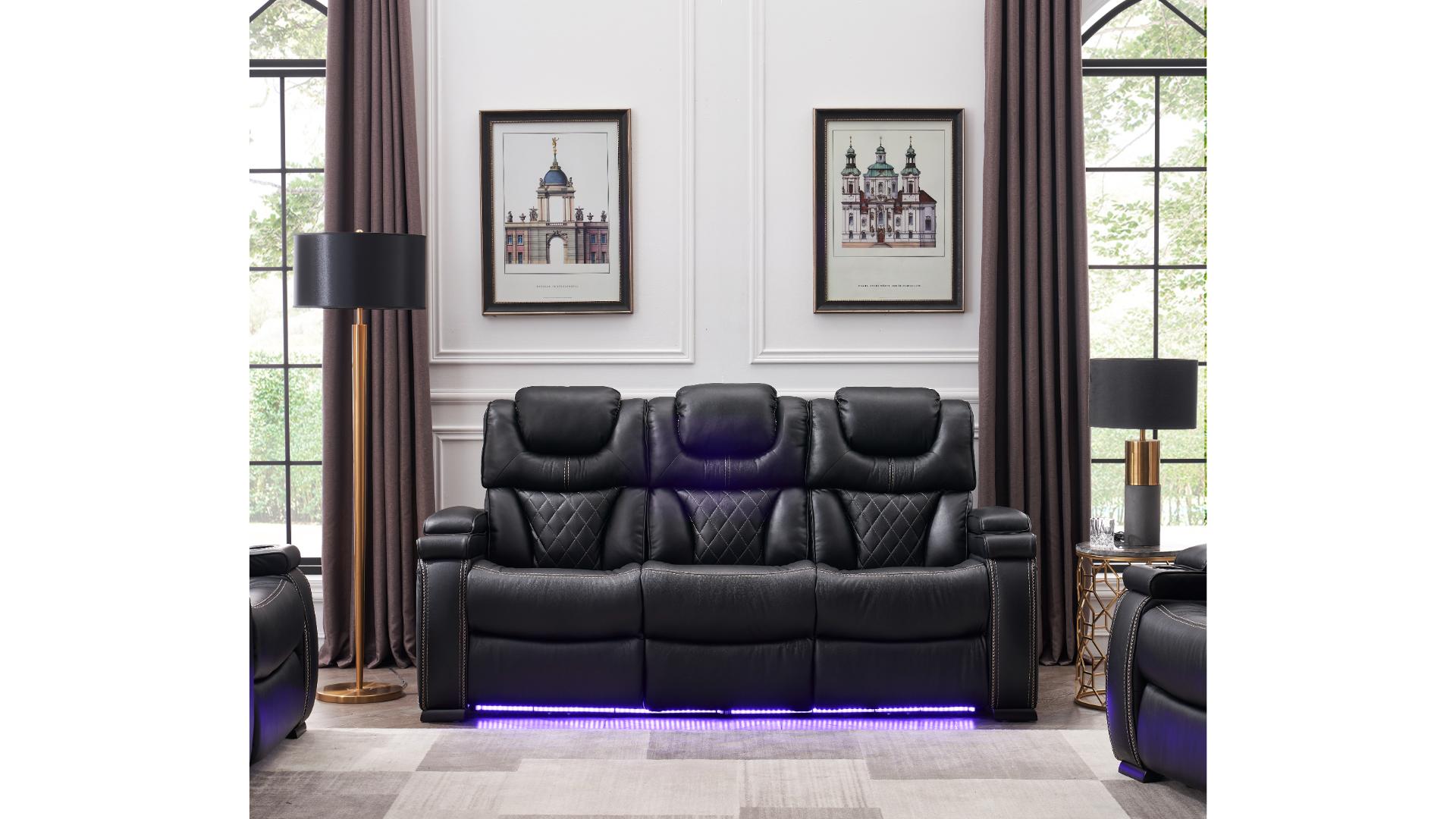 Lexus Sofa Noir