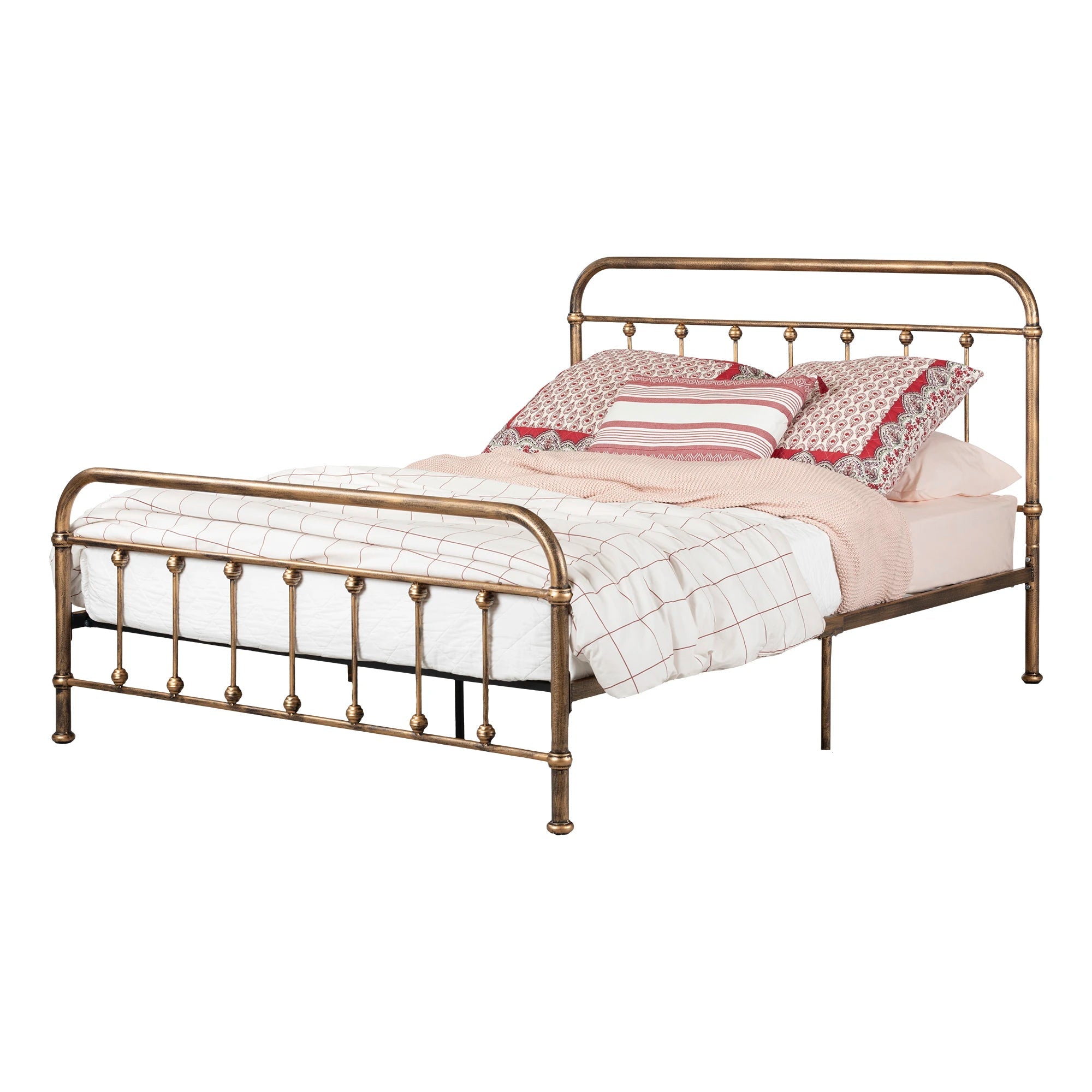 Cottage Metal Platform Bed - Prairie