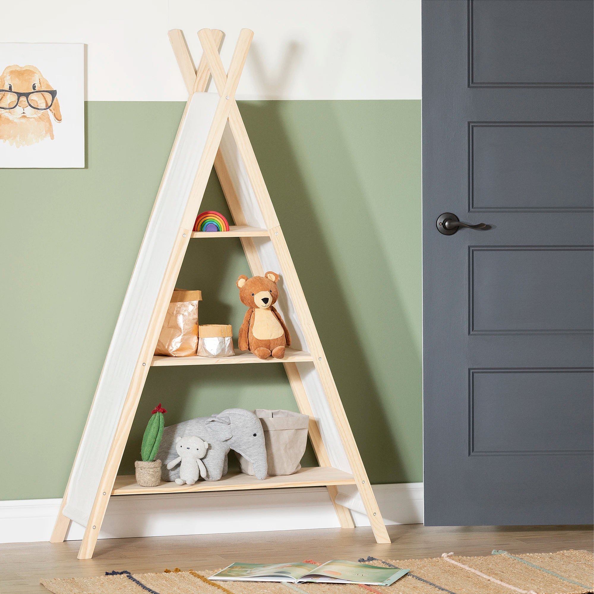 Étagère scandinave pour enfants - Sweedi