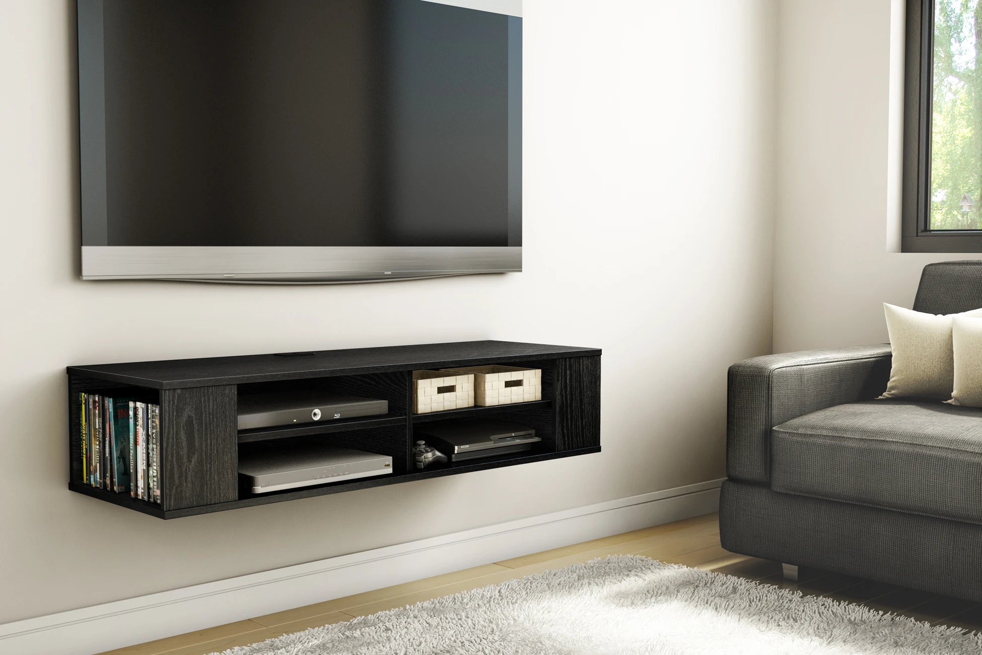 Wall Mounted Media Console - City Life