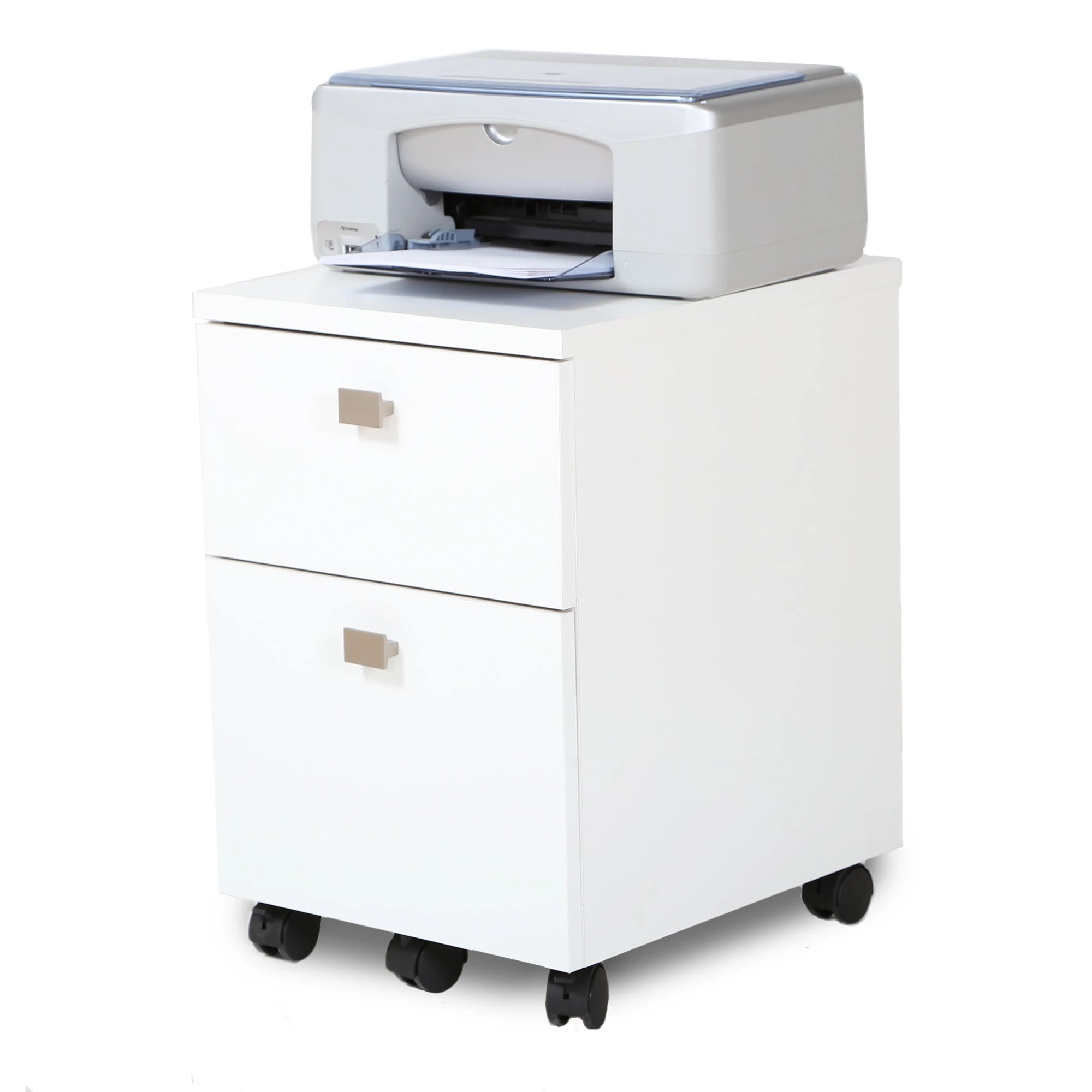 2-Drawer Mobile File Cabinet - Interface