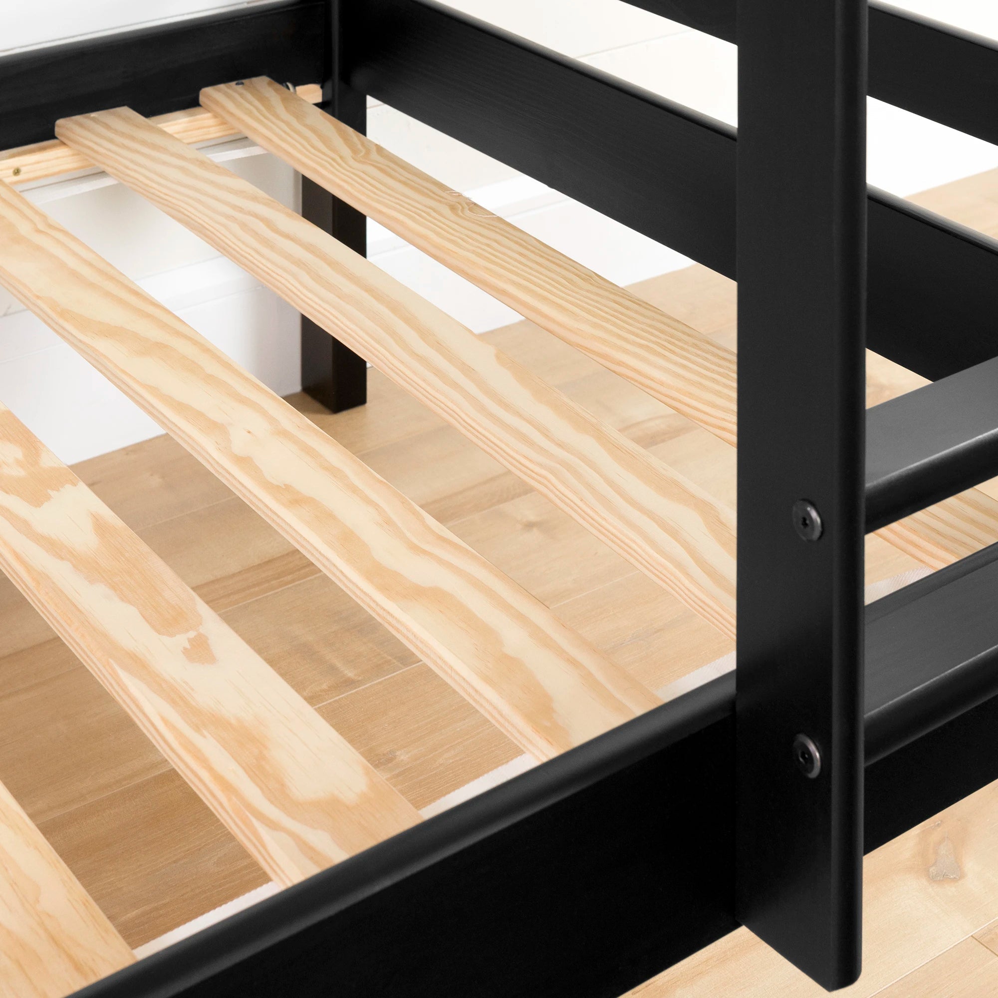 Solid Wood Industrial Bunk Bed - Fakto