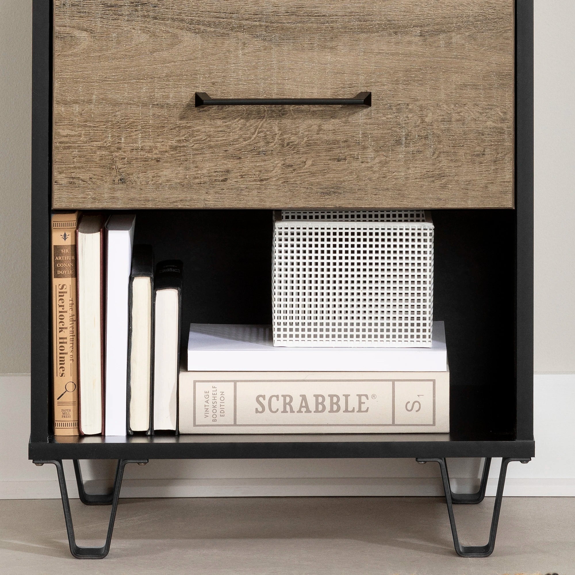 1-Drawer Nightstand - Arlen