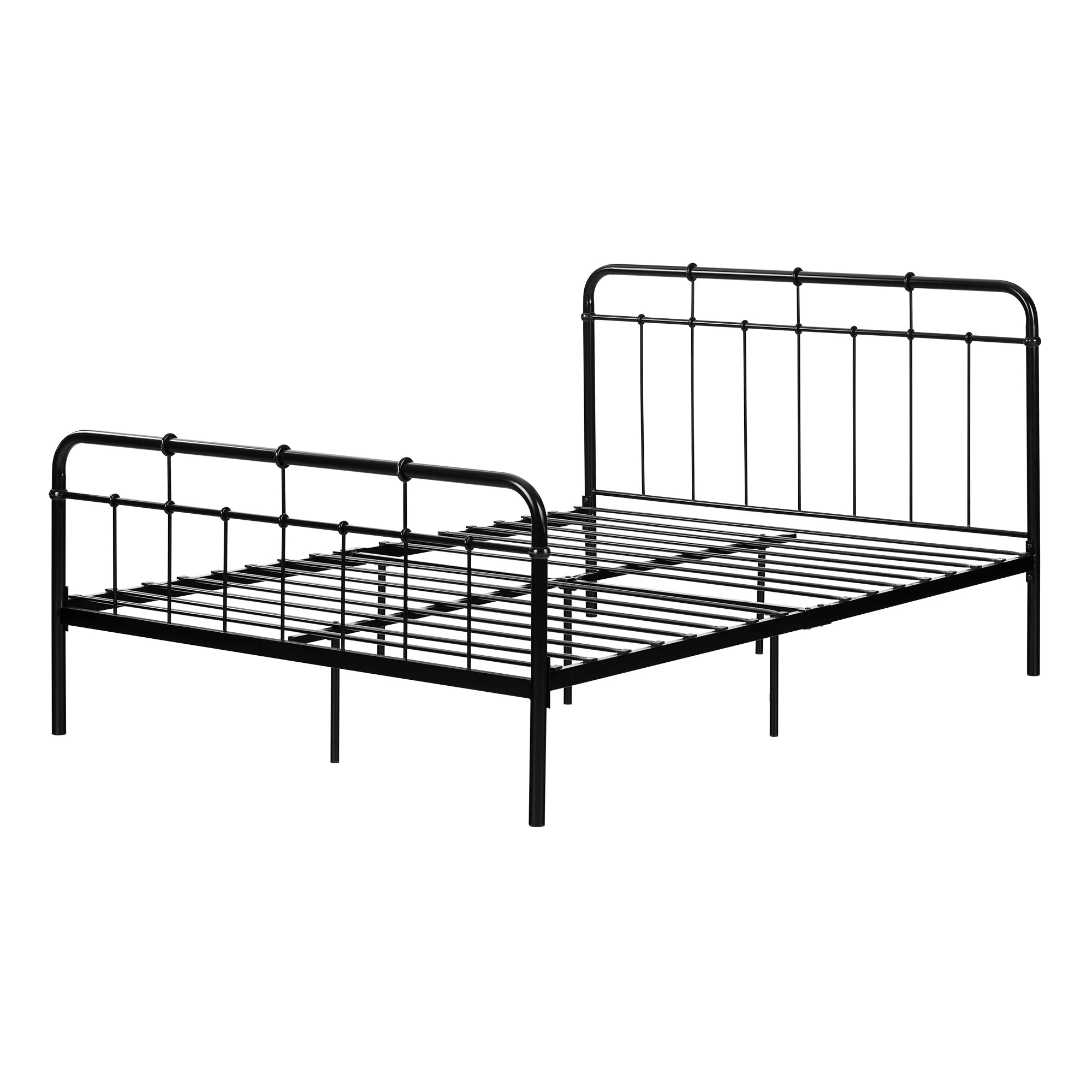 Metal Platform Bed with headboard - Versa