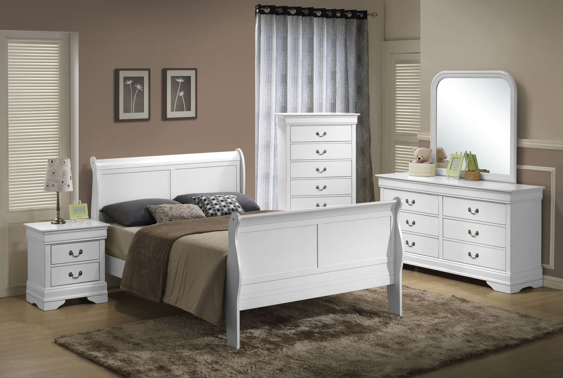 LOUIS PHILIP - 8-Piece Bedroom Set