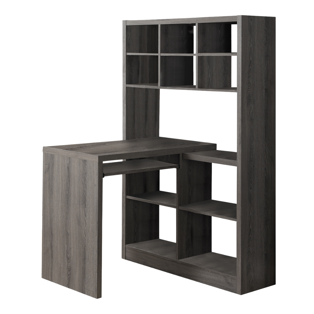 Trevalo – Bureau d'ordinateur – Taupe foncé