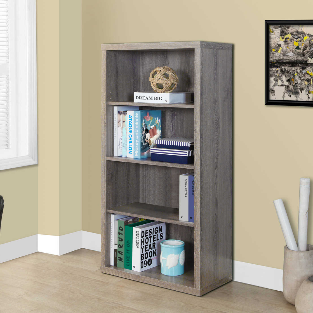 Arkivia – Bibliothèque 48"H – Taupe Foncé