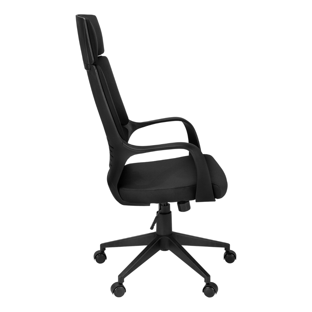 Stratoform – Fauteuil de bureau à dossier haut – Tissu noir