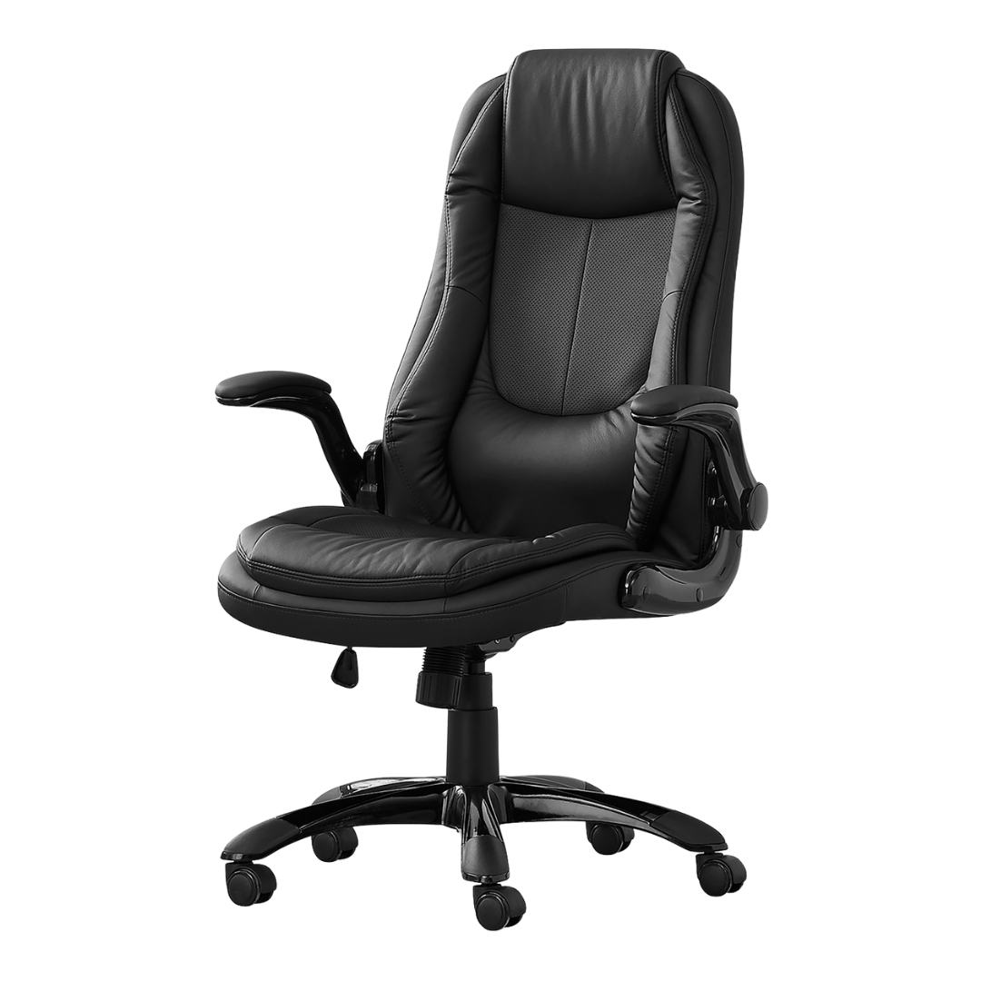 Ergoblade – Fauteuil de bureau gaming à dossier haut – Noir