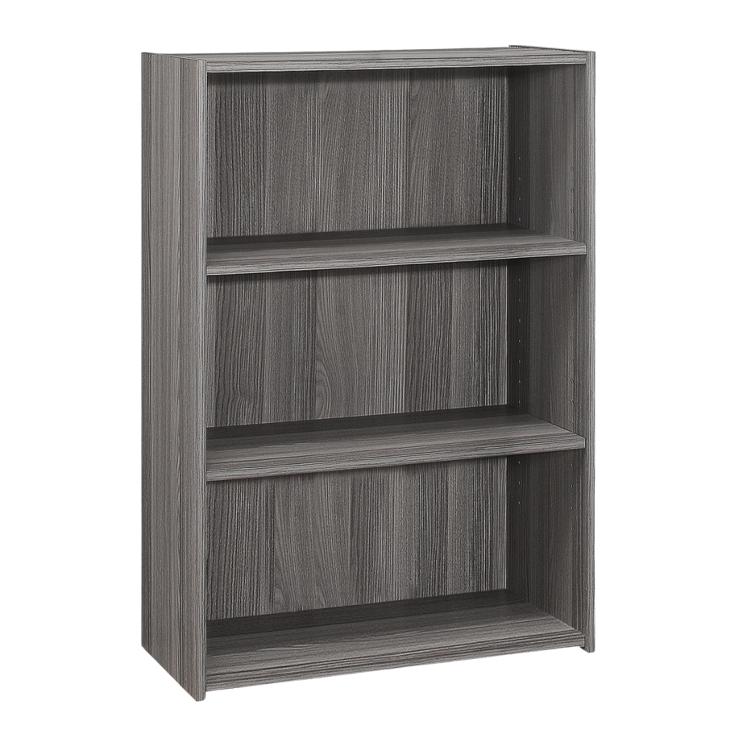 Arkilo – 36"H Bookcase – Grey