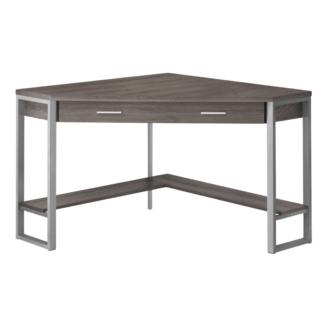 Cornera – Corner Desk – Dark Taupe