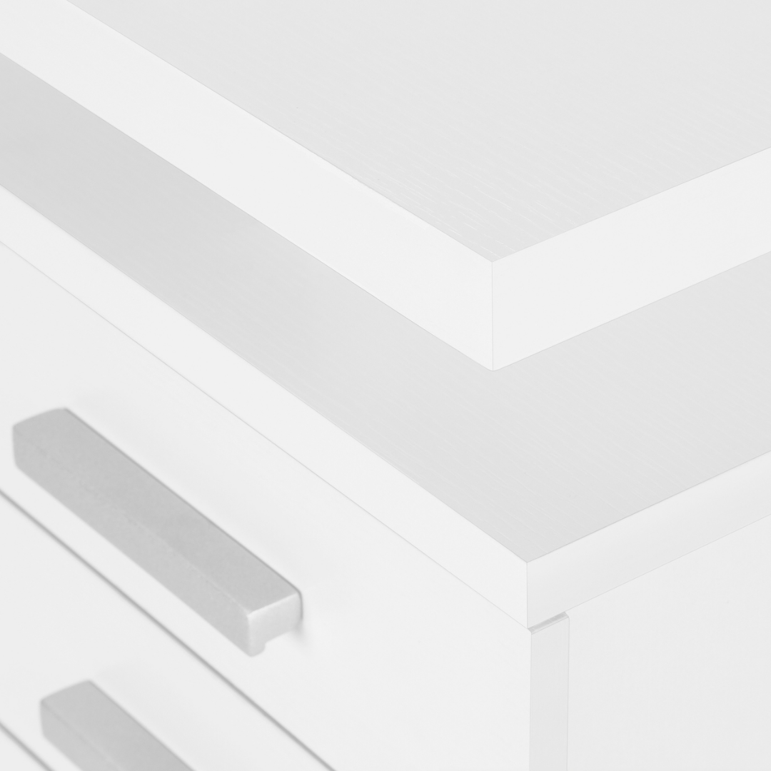 Flexiro – Bureau d'ordinateur – Blanc