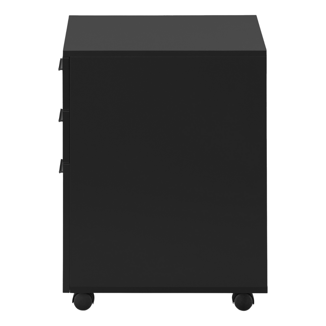 Noxeria – Classeur à 3 tiroirs – Noir