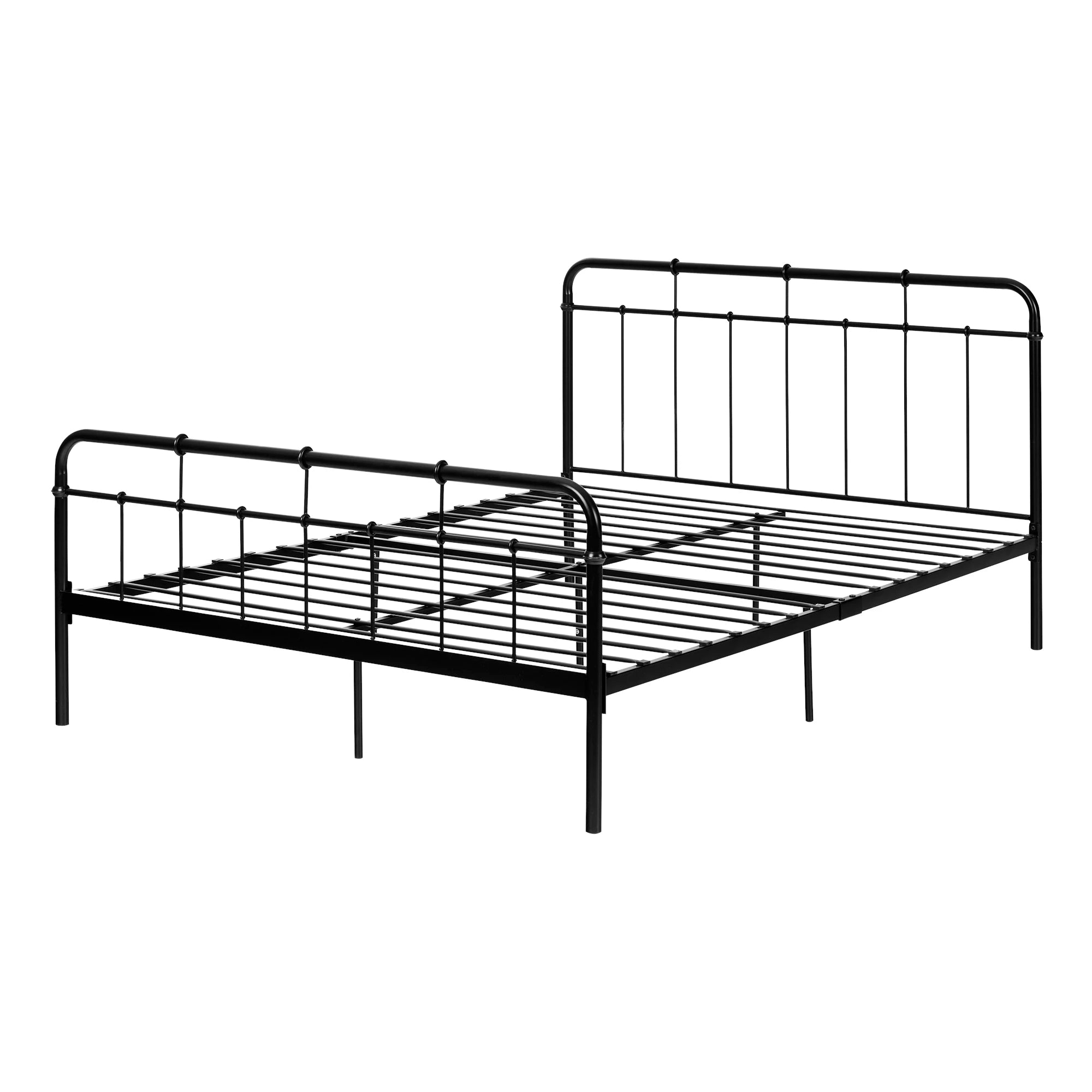 Metal Platform Bed with headboard - Plenny