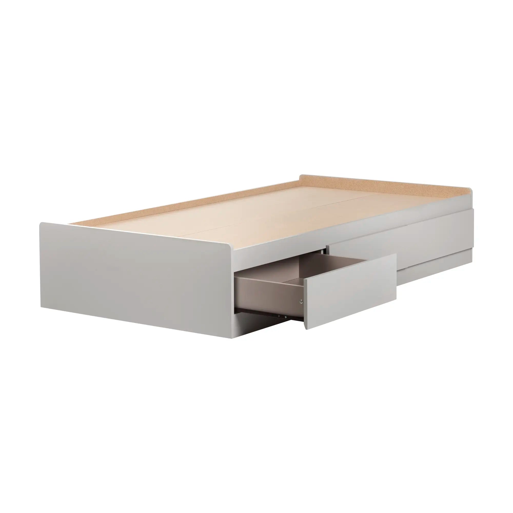 Mate's Platform Storage Bed with 3 Drawers - Vito