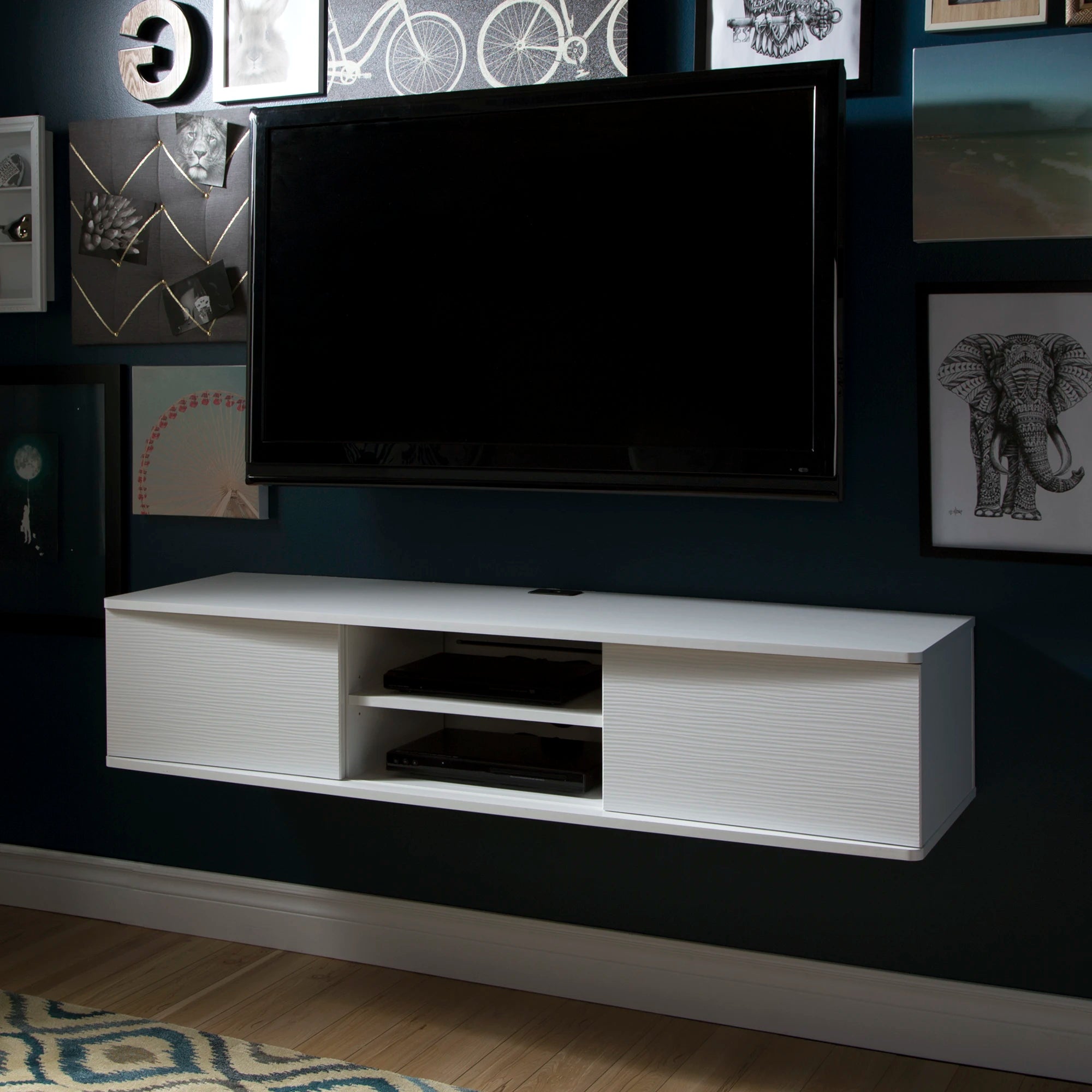 Wall Mounted Media Console - Agora