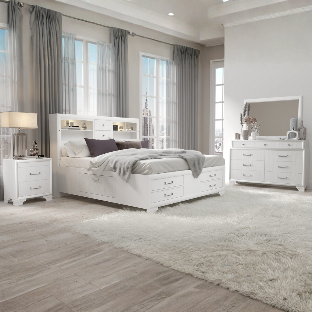 Alvaria – Ensemble de chambre à coucher – King