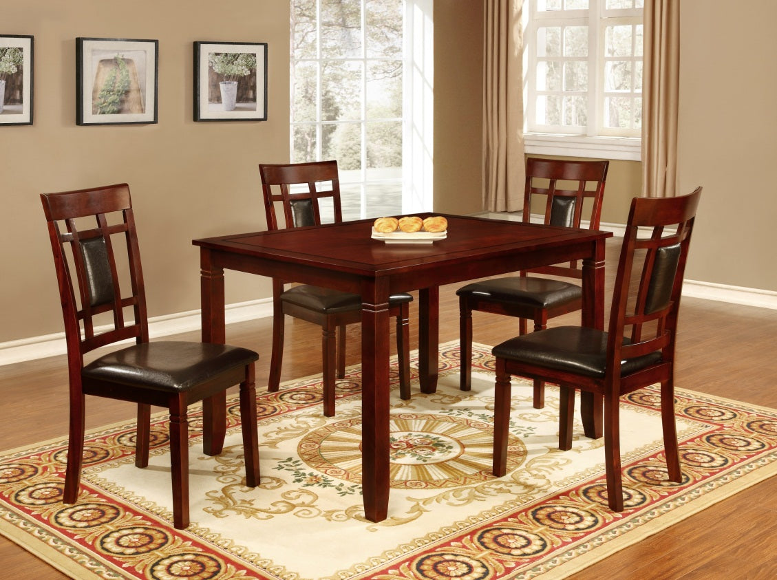Arann - Vintage Dining Set In Espresso (5 OR 7 PC)