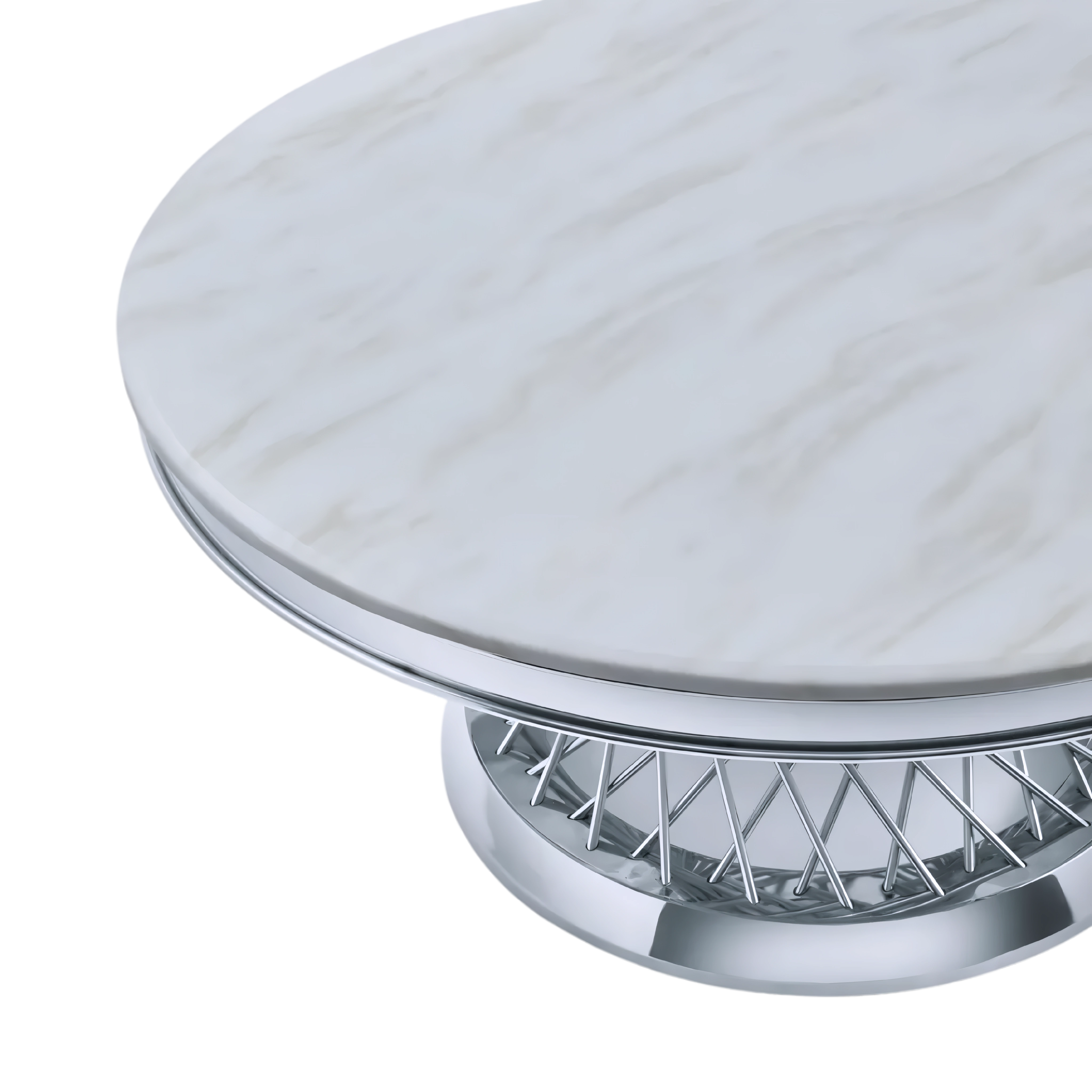 Aurelio – Table basse – Chrome