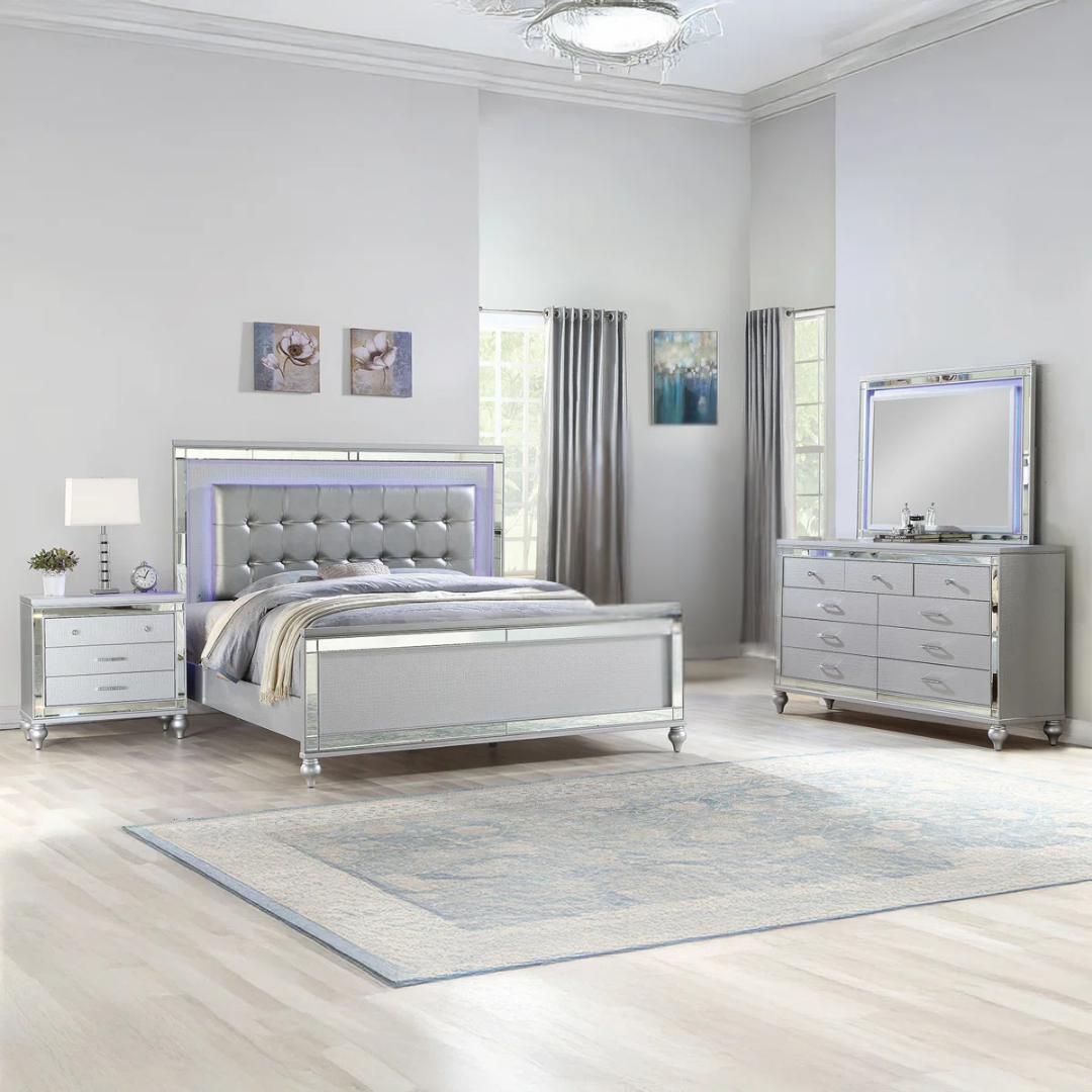 Aurelvista – Ensemble de chambre à coucher – King