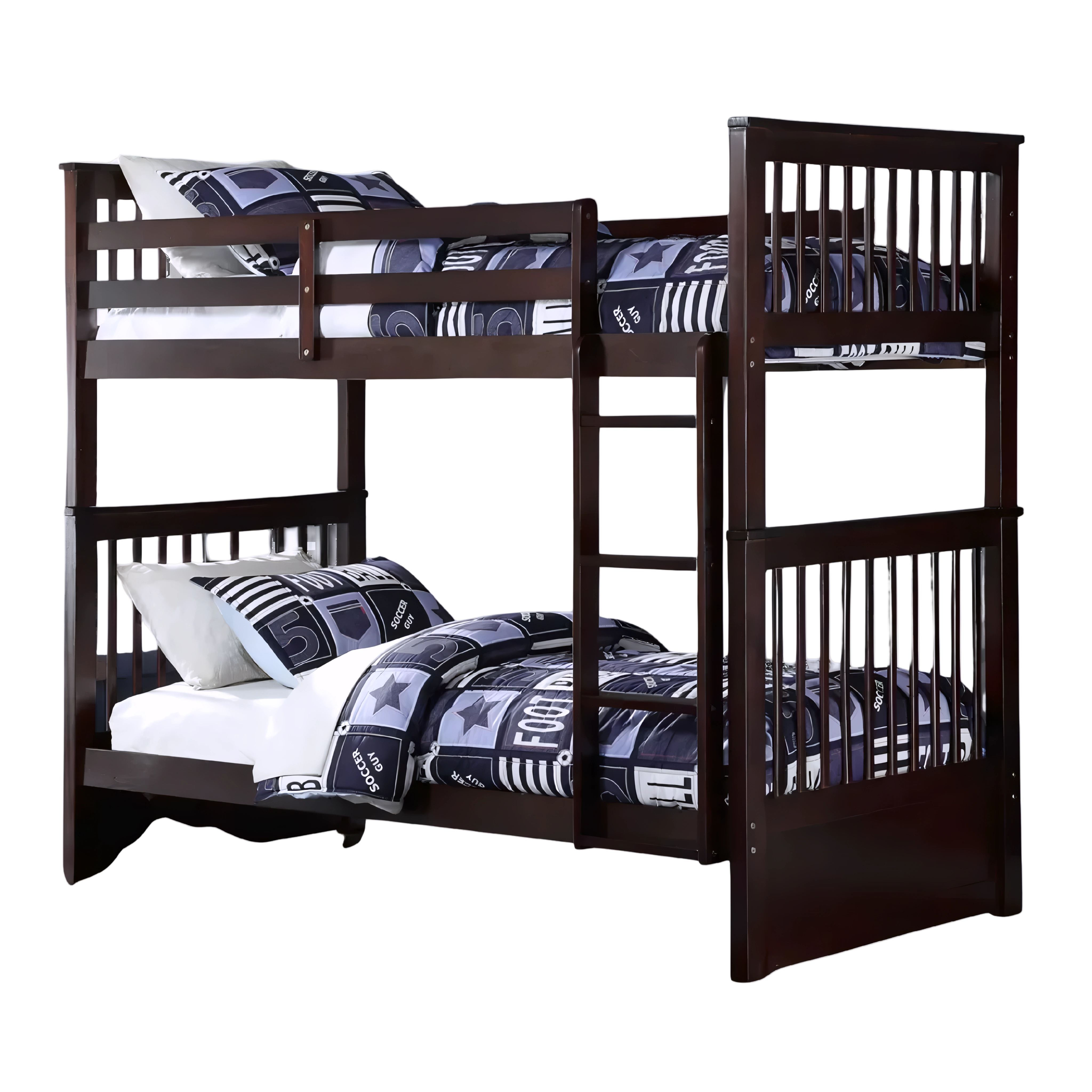 Lenton – Bunk Bed – Single/Single – Espresso