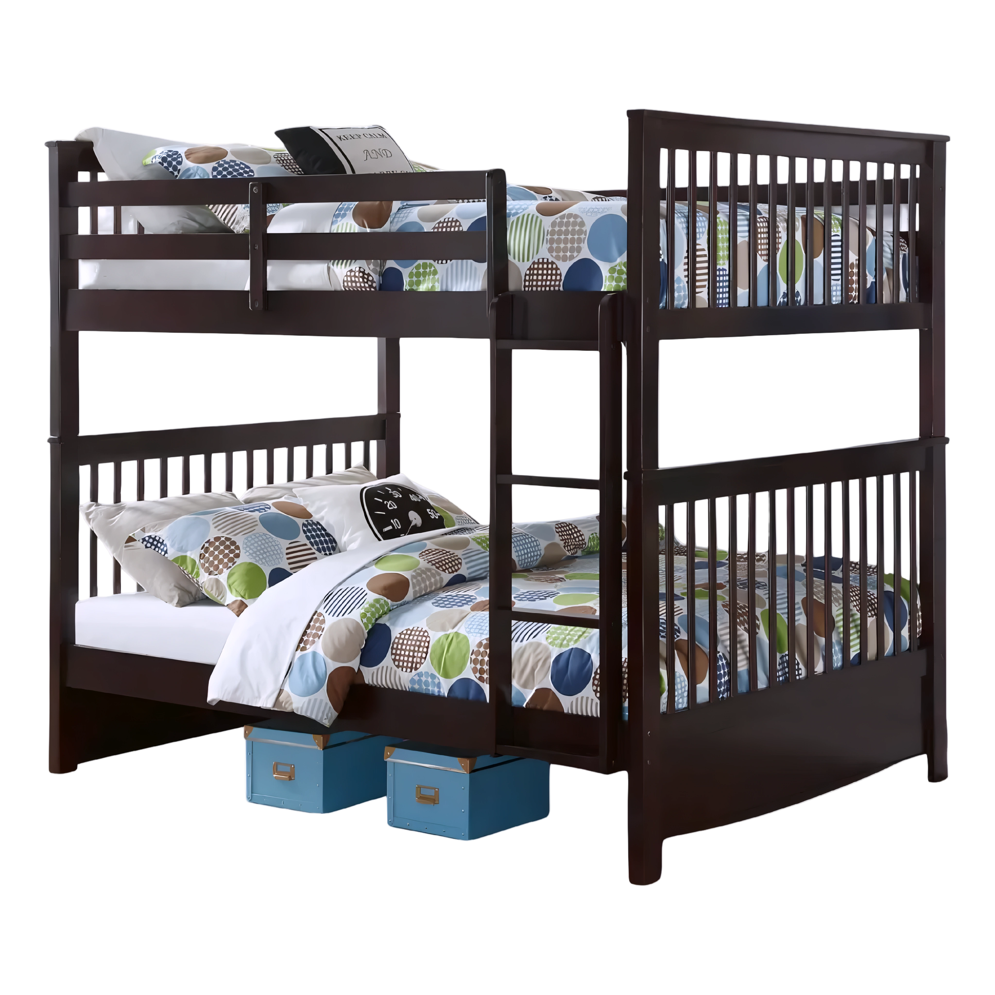 Rivalt – Bunk Bed – Double/Double – Espresso