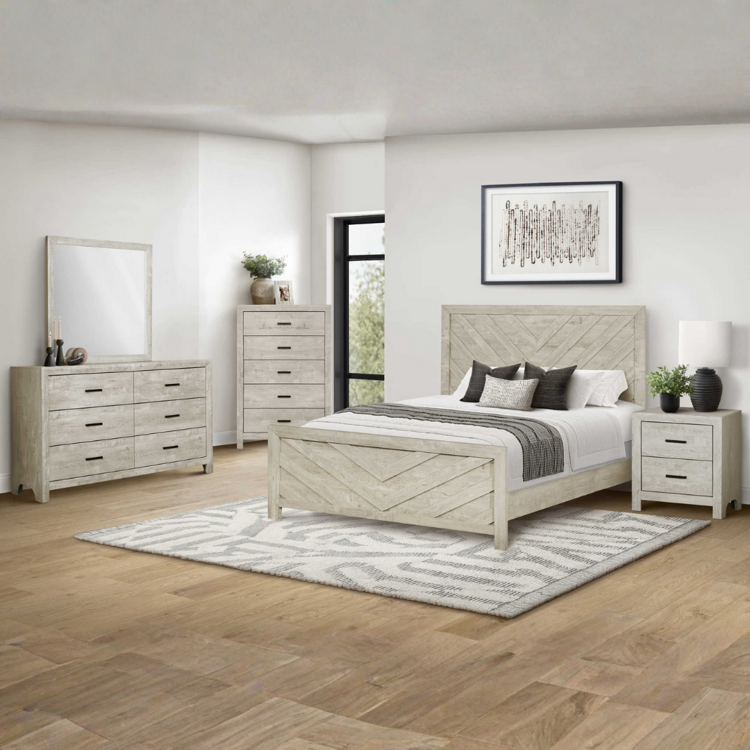 Chevrona – Bedroom Set – Queen