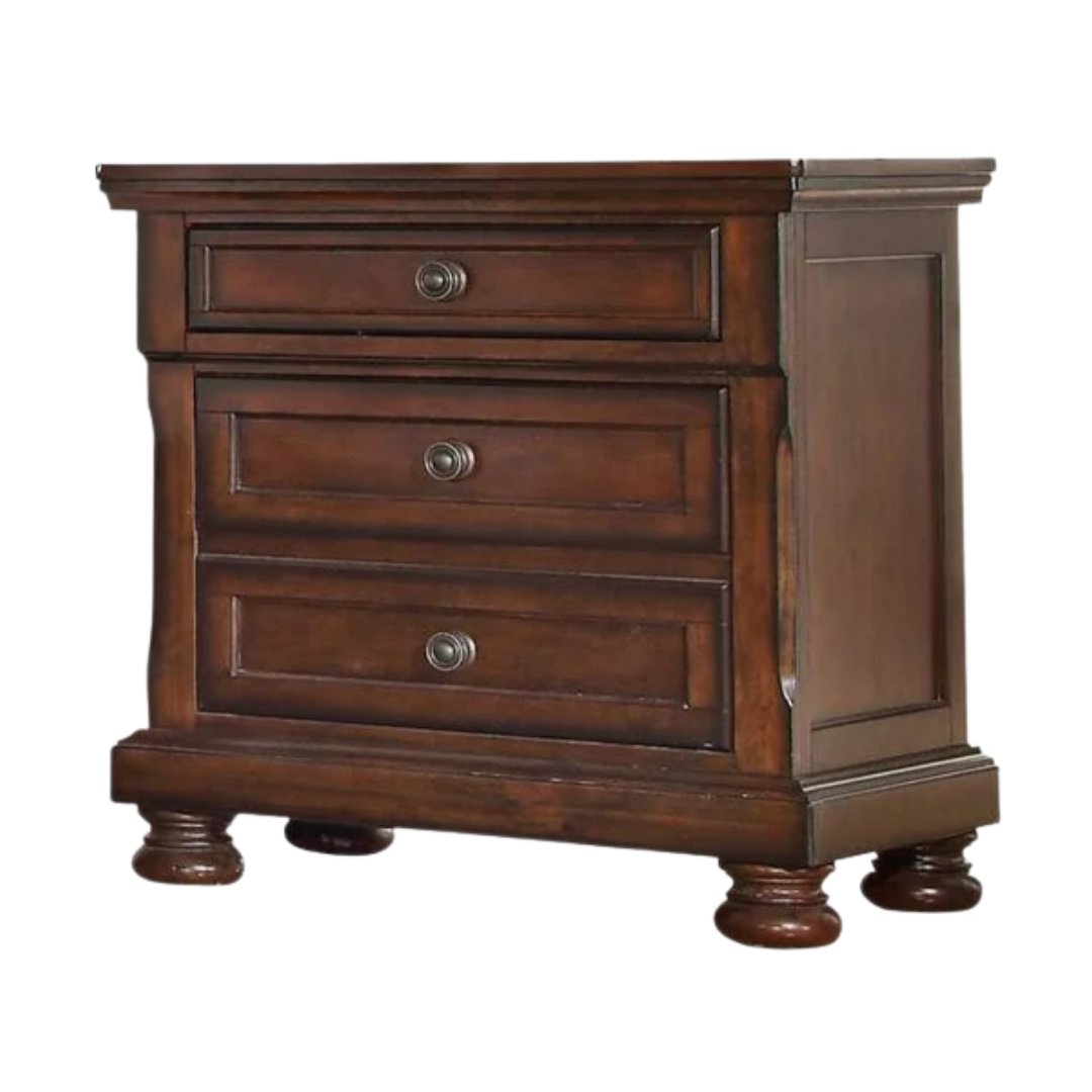 Dakota – Ensemble de chambre à coucher – King – Noyer foncé