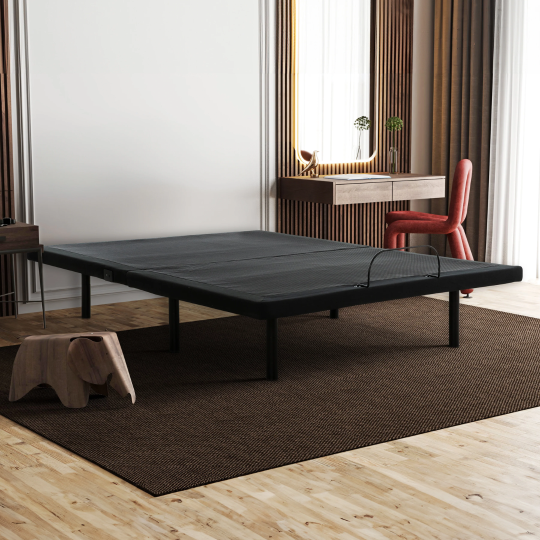 Edgion – Adjustable Bed Base with Zero-Gravity & USB/USB-C Ports – Twin XL / Double / Queen / King