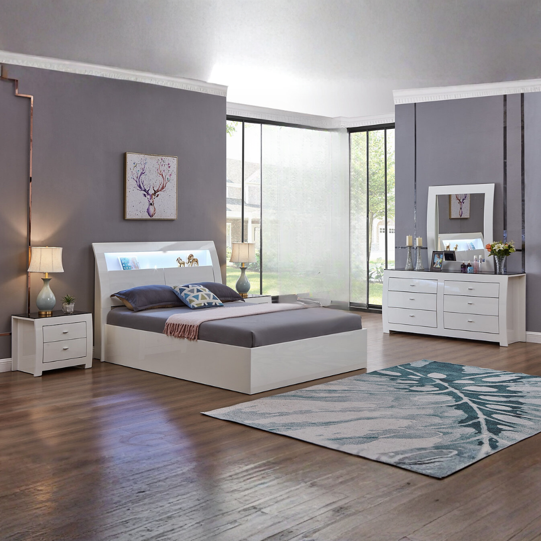 Glaciera – Double Bedroom Set