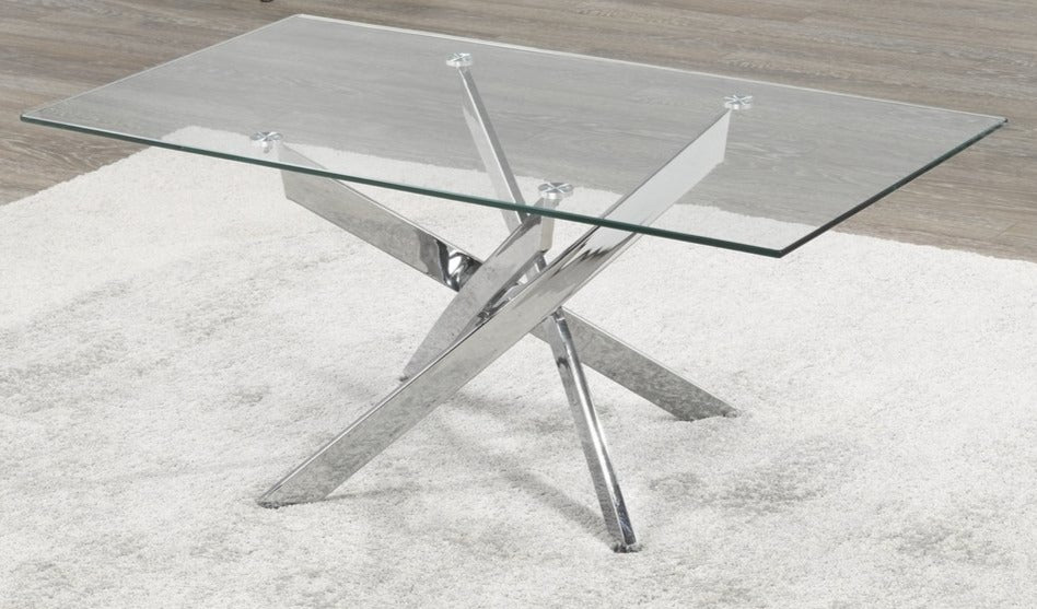 Table basse avec plateau en verre Collection 2576